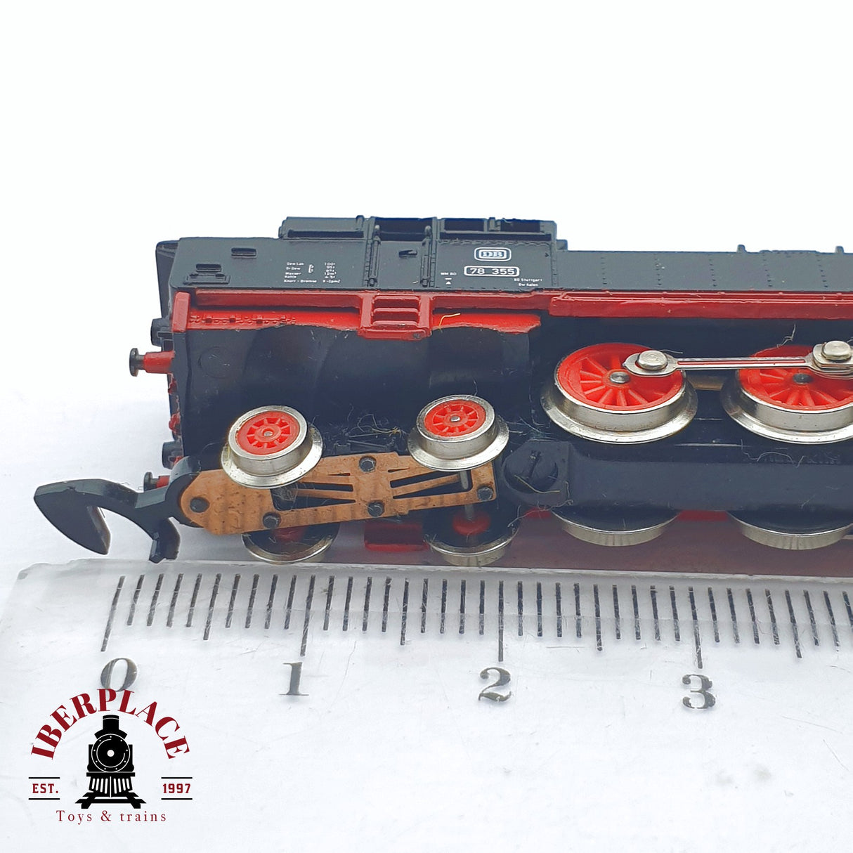 ♻️ 2 mano - Locomotora BR 78 DB negra Z escala 1:220 TEN06