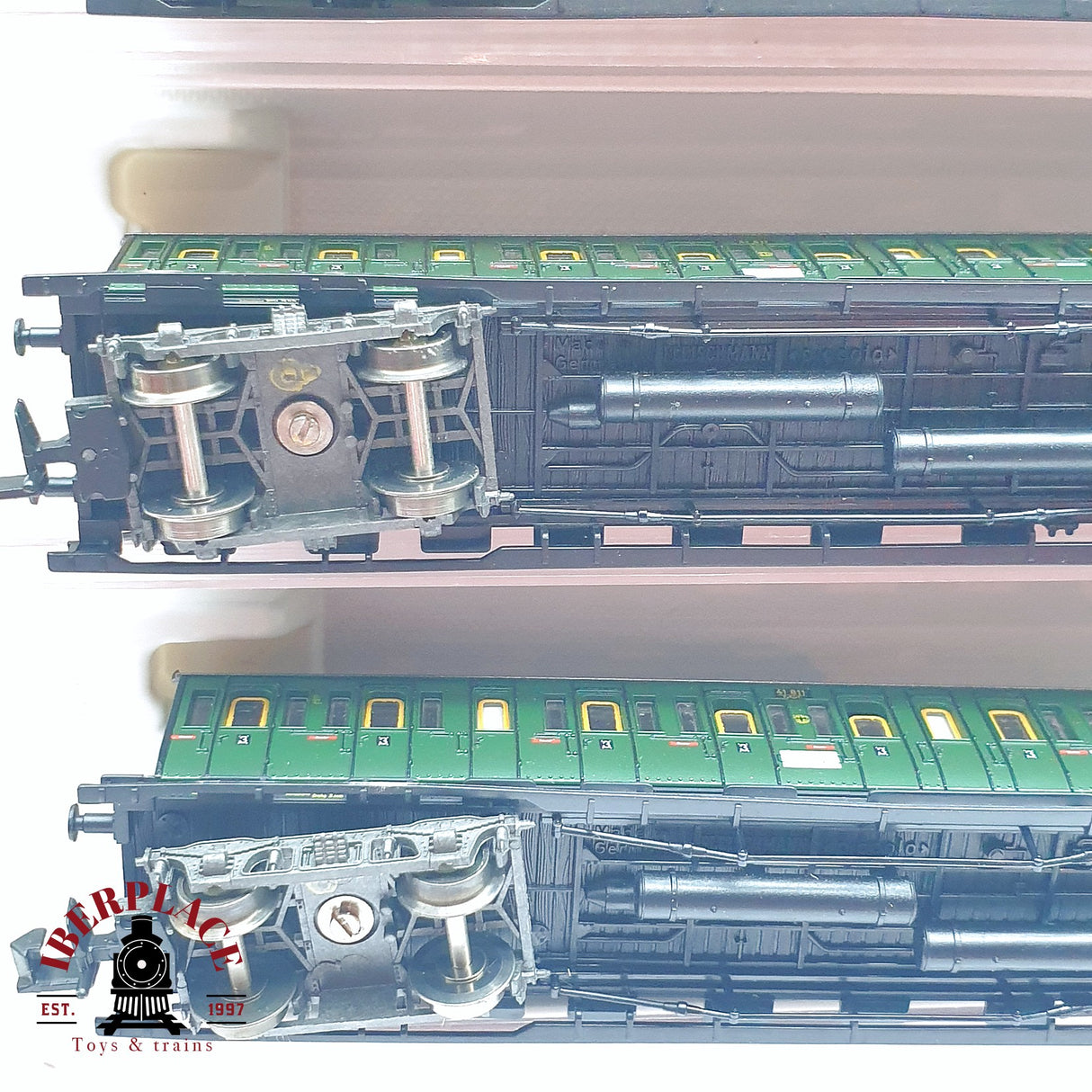 ♻️ 2 mano - Fleischmann 5x vagones pasajeros y equipaje DRG clases 2-3 N escala 1:160 TEN06