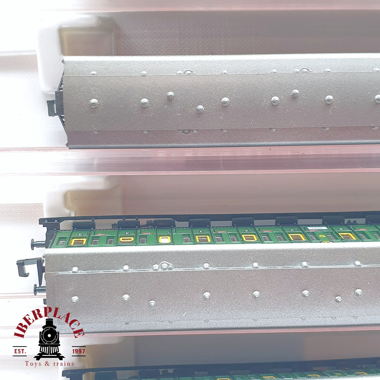 ♻️ 2 mano - Fleischmann 5x vagones pasajeros y equipaje DRG clases 2-3 N escala 1:160 TEN06