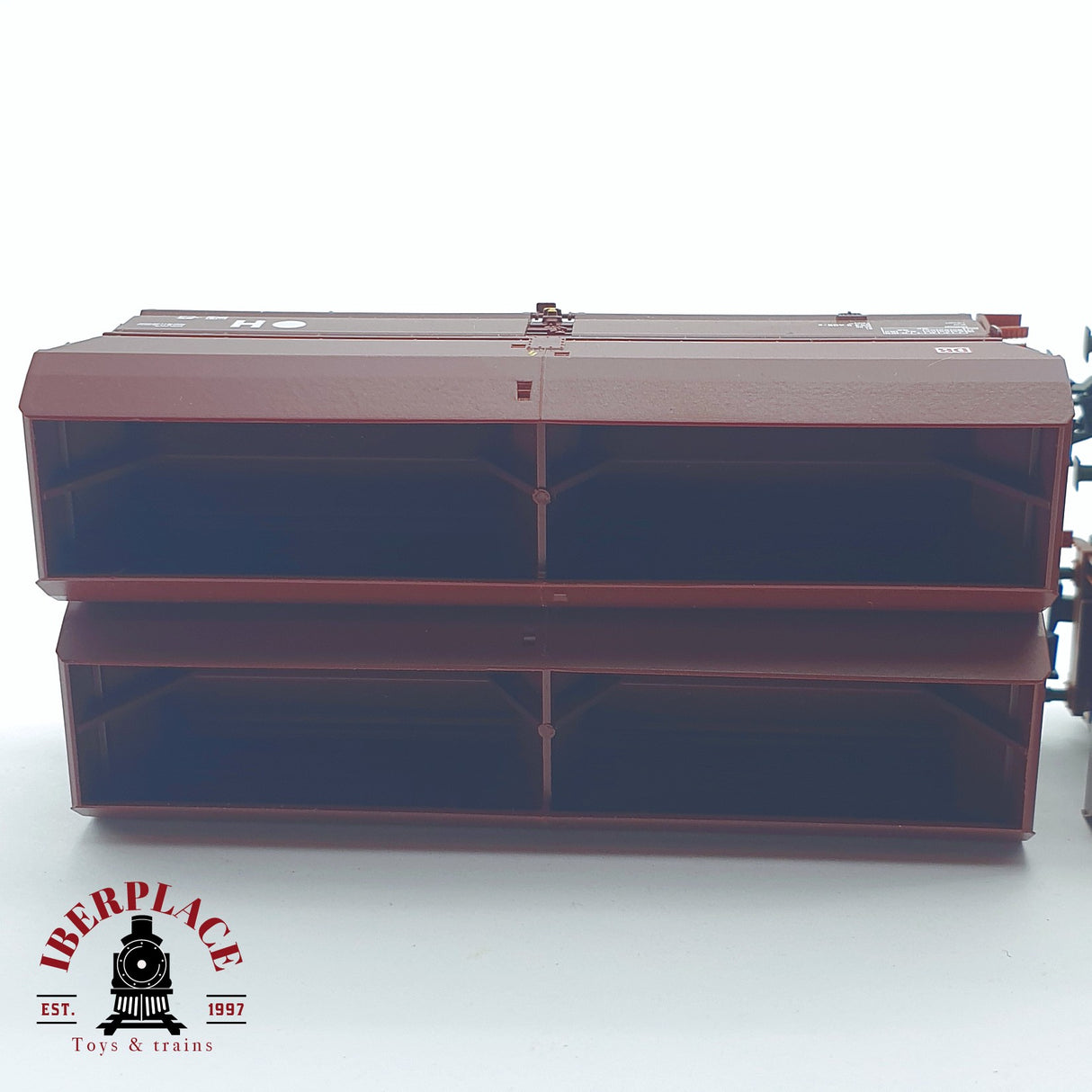 ♻️ 2 mano - Fleischmann 4x 852320 vagones tolva H DB N escala 1:160 TEN06