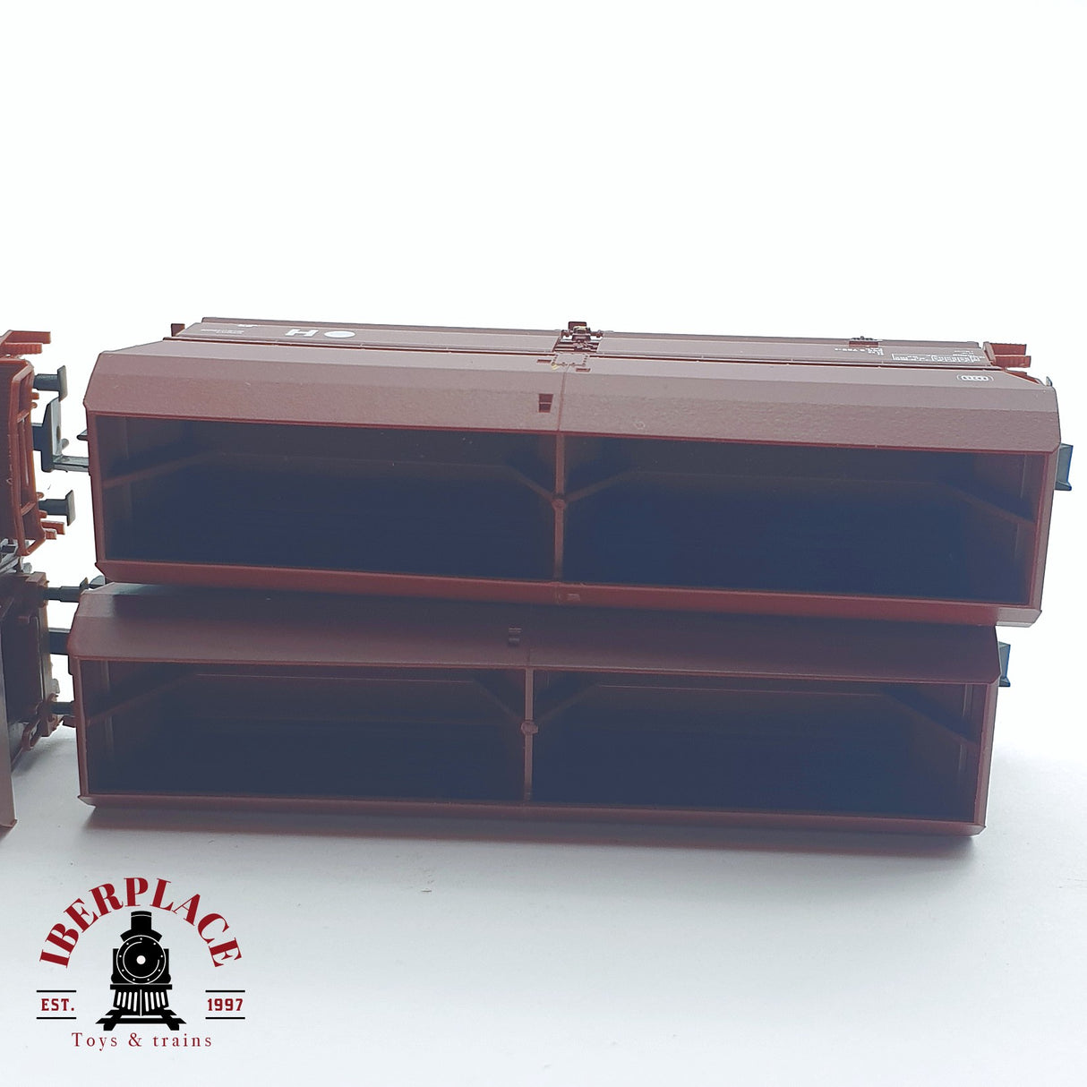 ♻️ 2 mano - Fleischmann 4x 852320 vagones tolva H DB N escala 1:160 TEN06