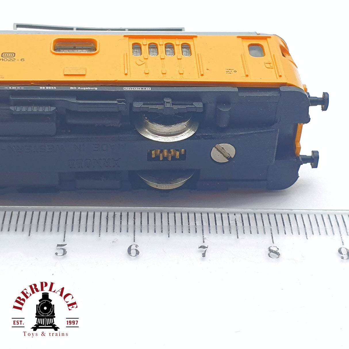 ♻️ 2 mano - Arnold 7160 Locomotora DB 701022-6 N escala 1:160 TEN06