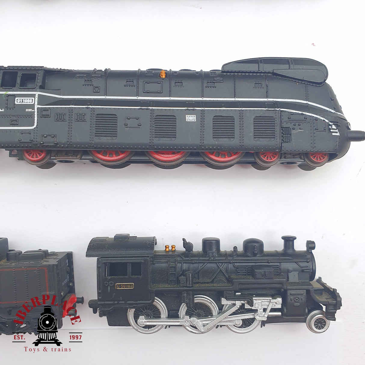 ♻️ 2 mano - Locomotoras sin motor para decoración N escala 1:160 TEN06