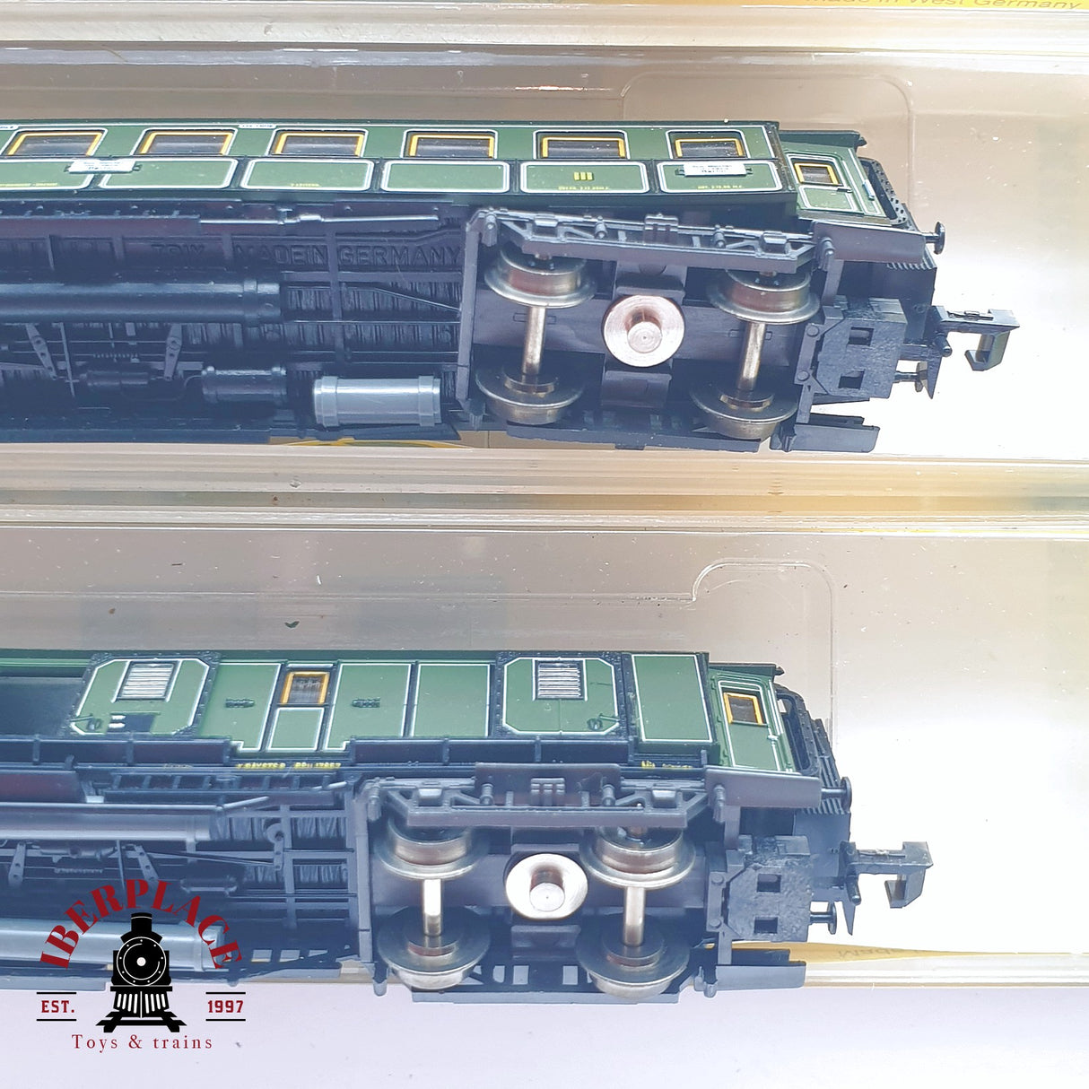 ♻️ 2 mano - Minitrix 3x vagones pasajeros y equipaje K.Bay.Sts.B Berlin N escala 1:160 TEN06