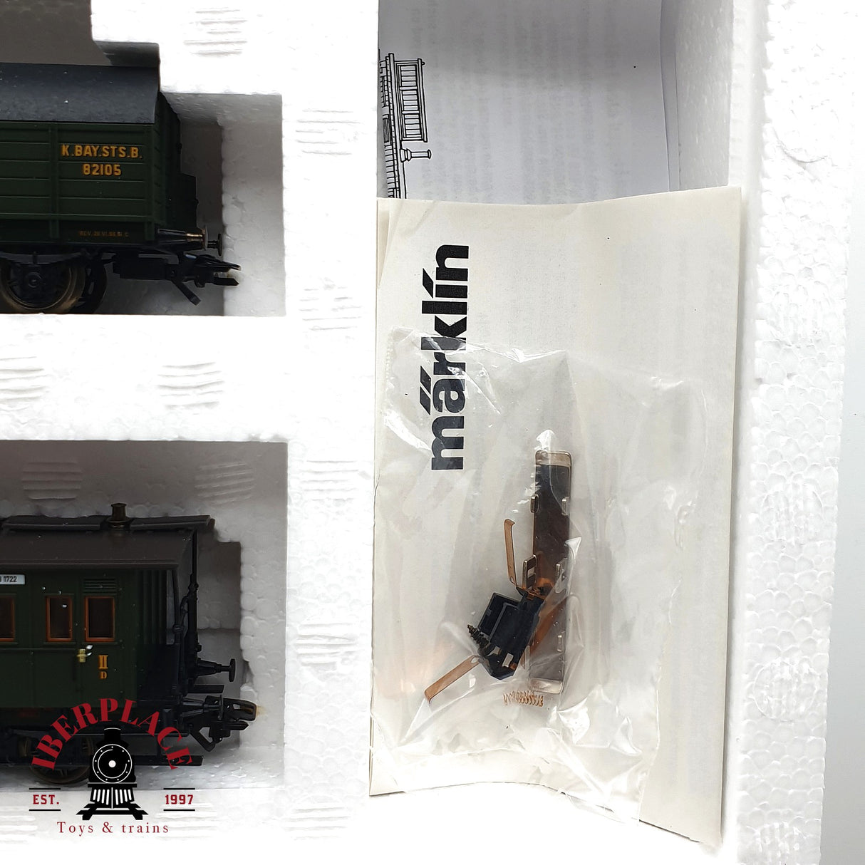 ♻️ 2 mano - Märklin 43985 Set pasajeros Bayerisches H0 escala 1:87 A107