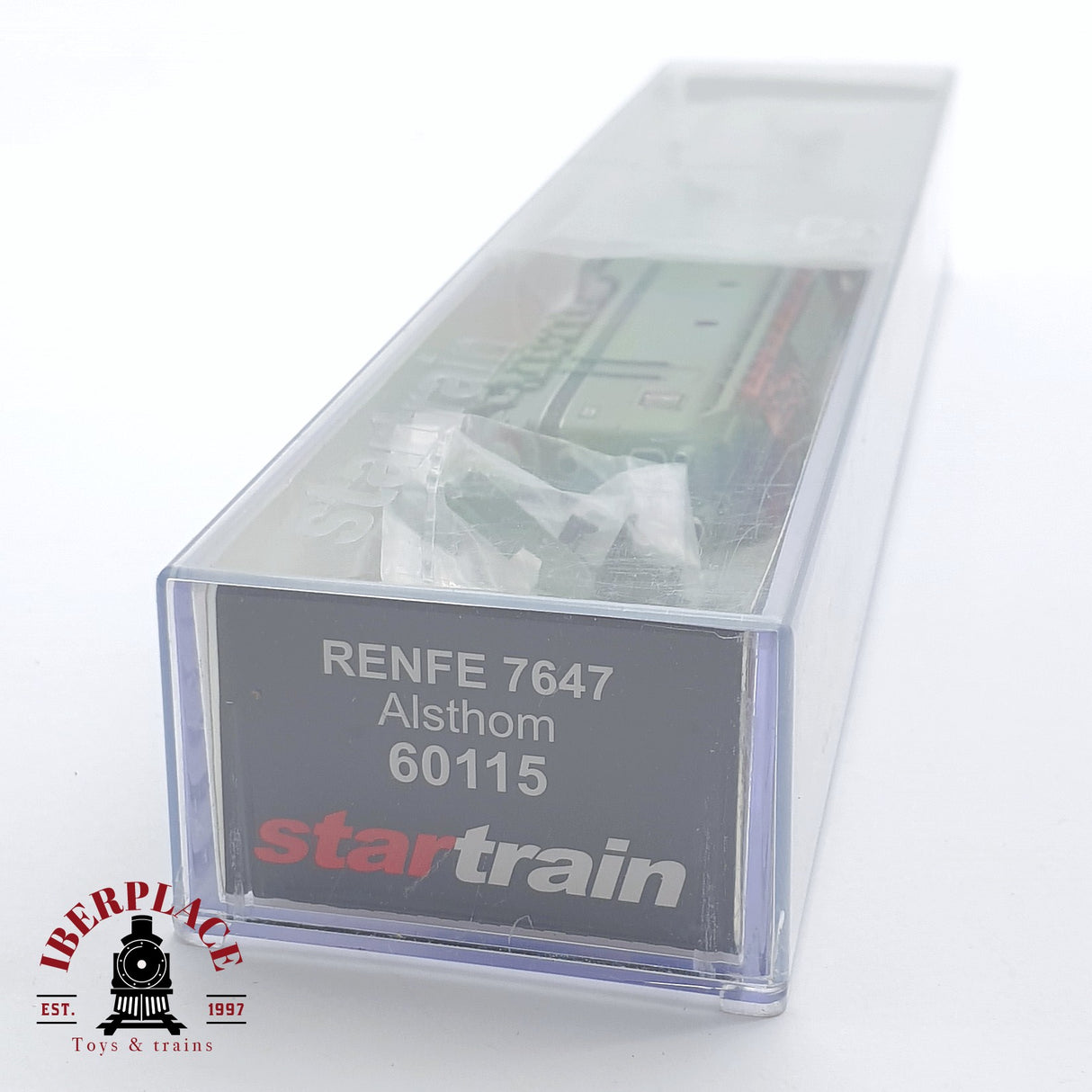 ♻️ 2 mano - Startrain 60115 Locomotora RENFE 7647 Alsthom N escala 1:160 AN08