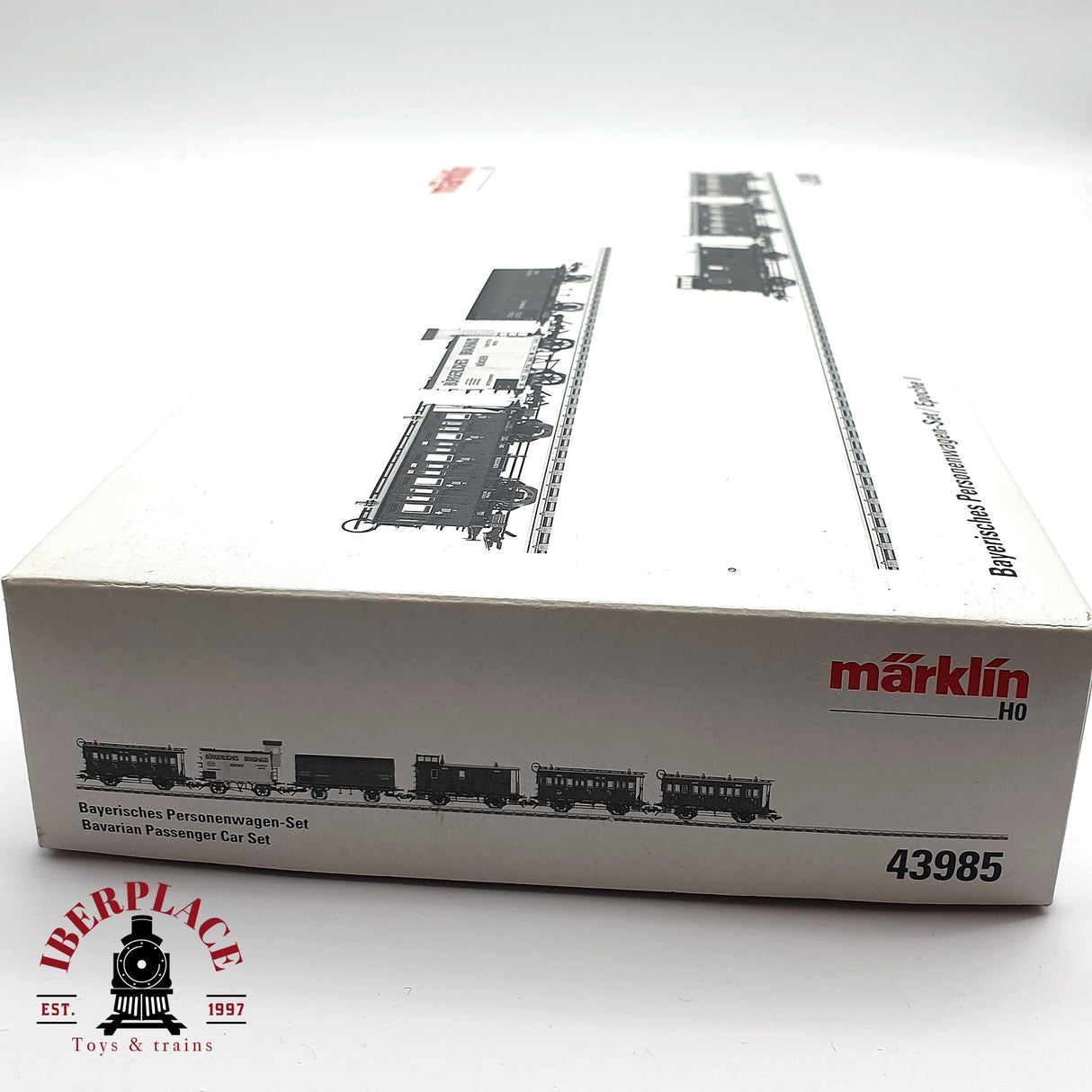 ♻️ 2 mano - Märklin 43985 Set pasajeros Bayerisches H0 escala 1:87 A107