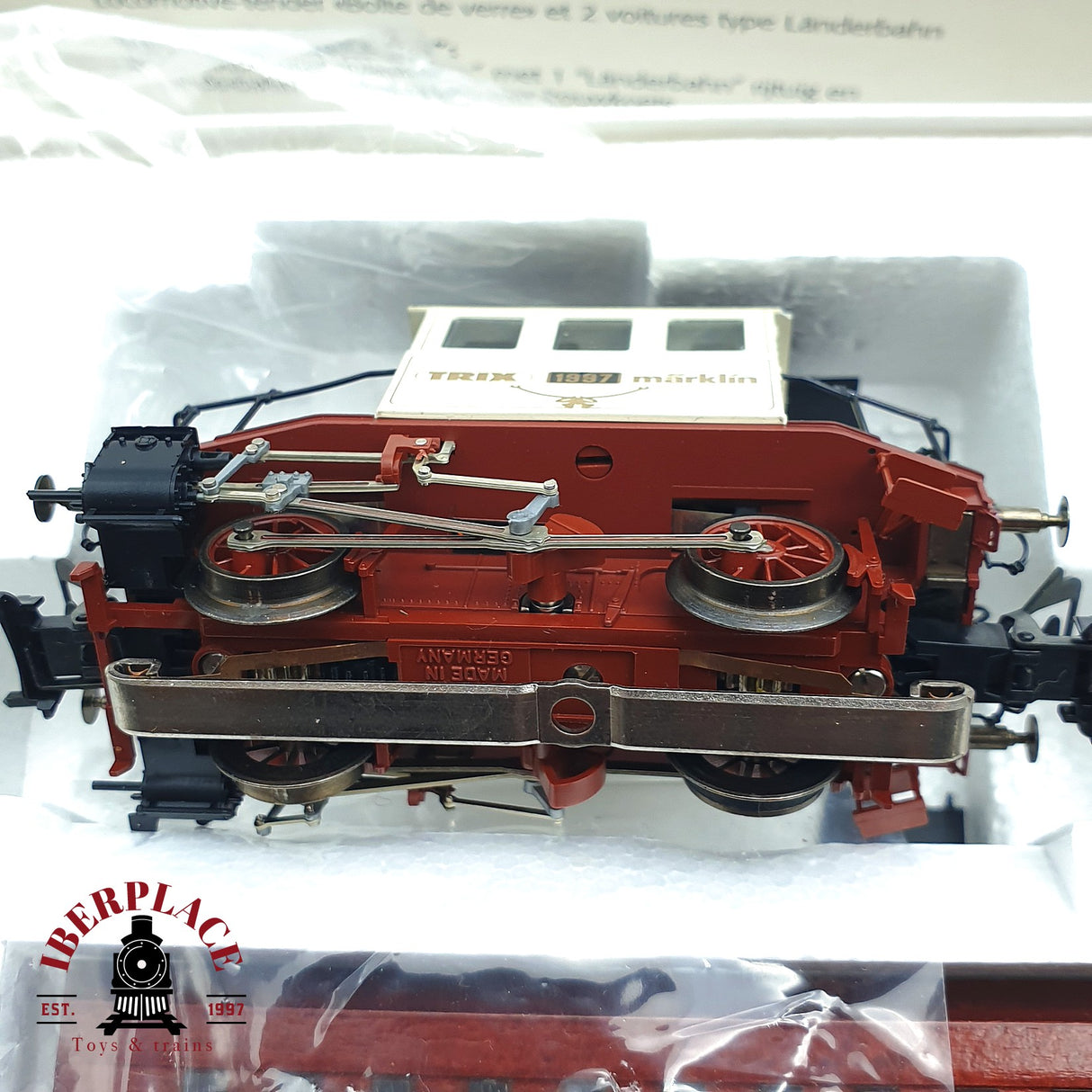 ♻️ 2 mano - Märklin 28970 Set Locomotora Hochzeits Zug 1997 H0 escala 1:87 A107