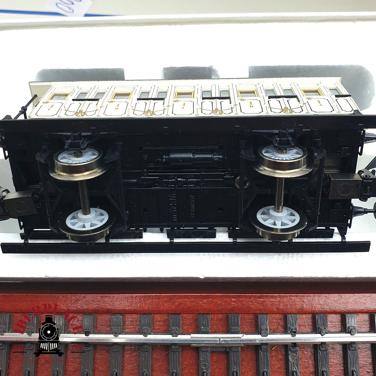 ♻️ 2 mano - Märklin 28970 Set Locomotora Hochzeits Zug 1997 H0 escala 1:87 A107