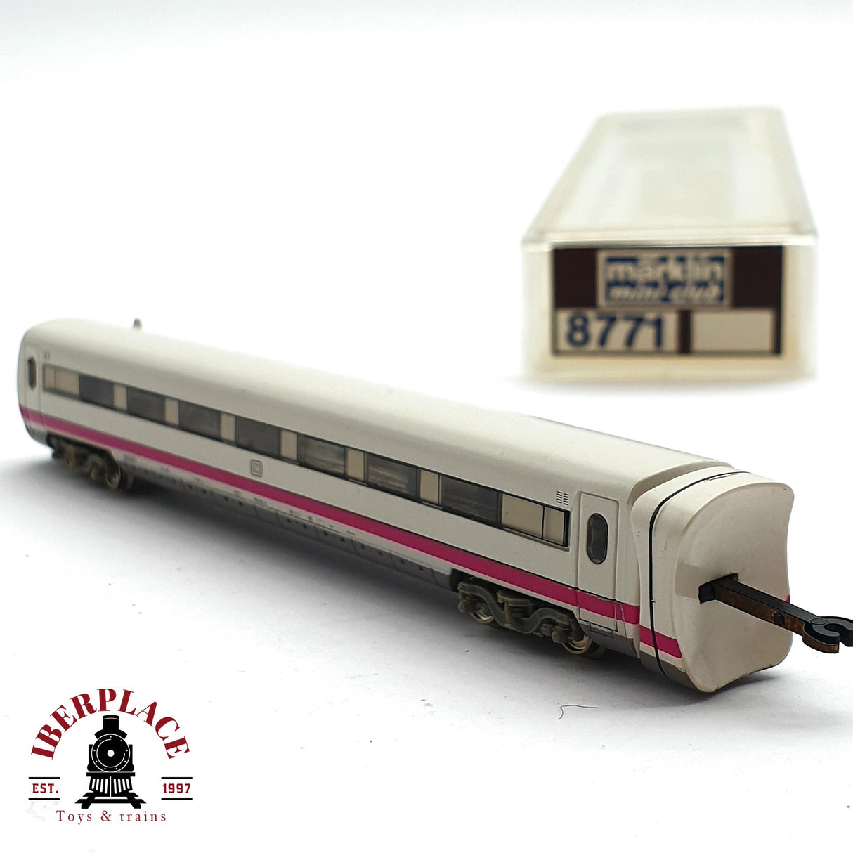 ♻️ 2 mano - Märklin 8771 vagón complementario ICE DB Z escala 1:220 EZ07