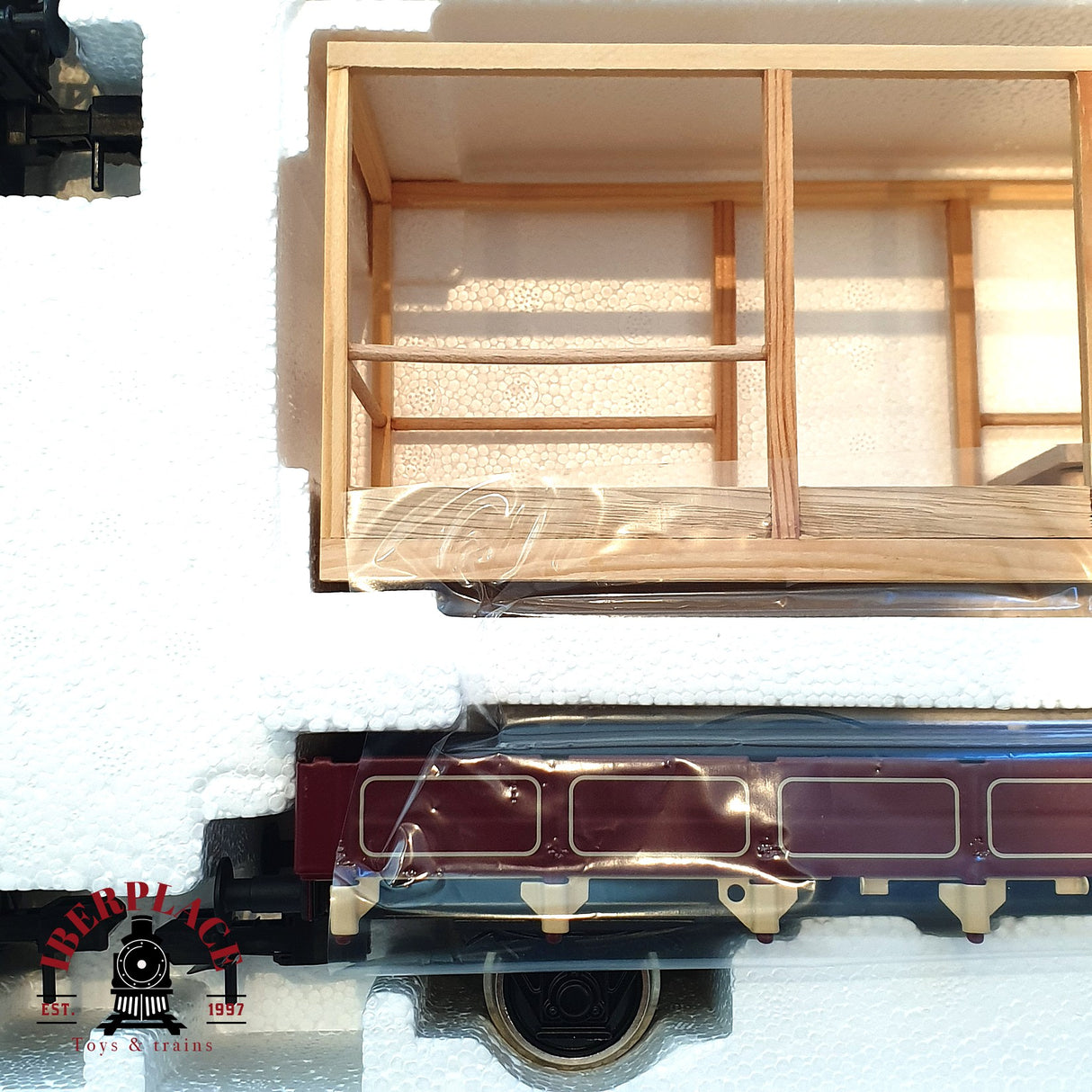 ♻️ 2 mano - Märklin 54103 E-Lok Glaskasten Tanzwagen digital Escala 1 A107