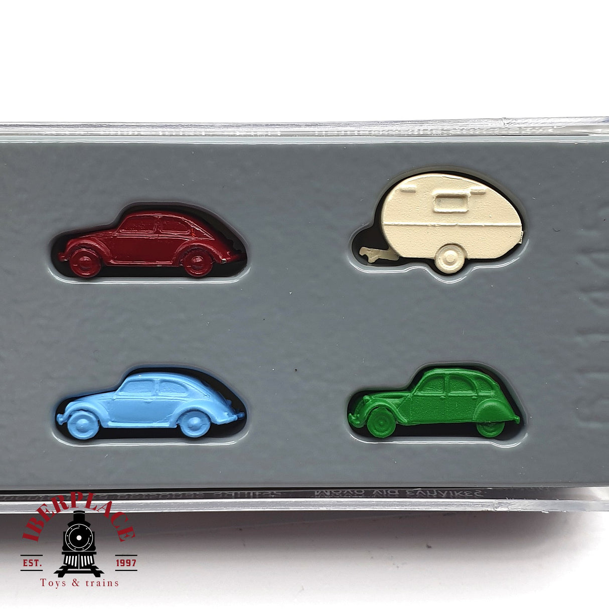 ♻️ 2 mano - Märklin 89021 coches para vagón autotransporter Z escala 1:220 EZ07