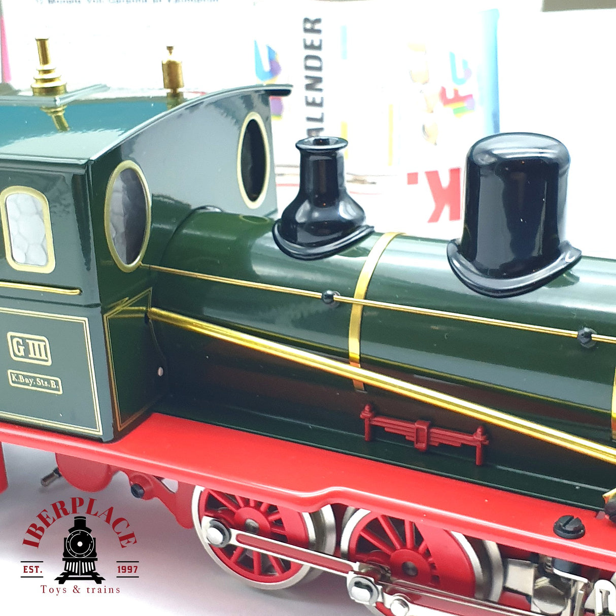 ♻️ 2 mano - Märklin 5452 Locomotora Maxi K.Bay.Sts.B Escala 1 A107