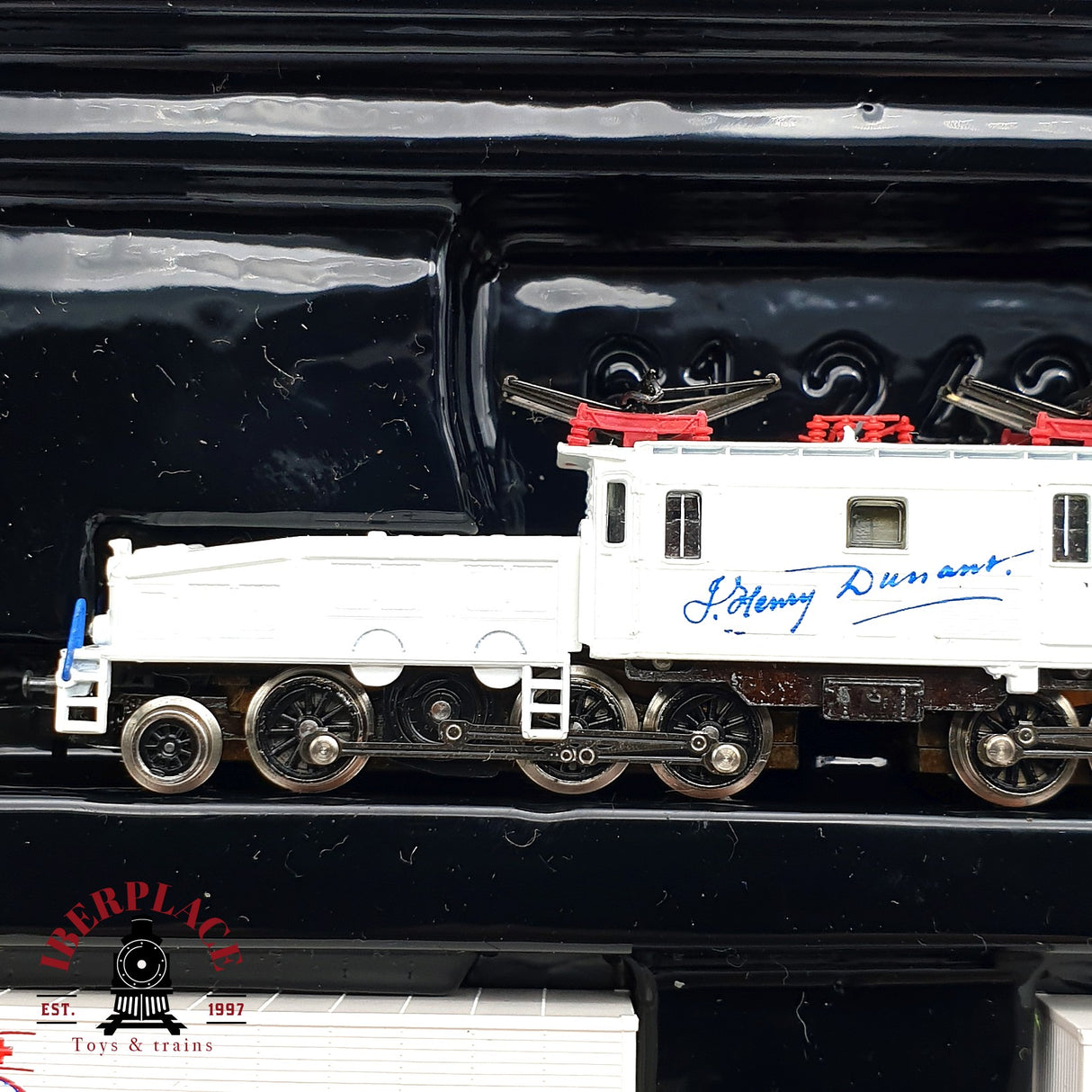 ♻️ 2 mano - Märklin 8114 set Locomotora 125 años cruz roja Z escala 1:220 EZ07