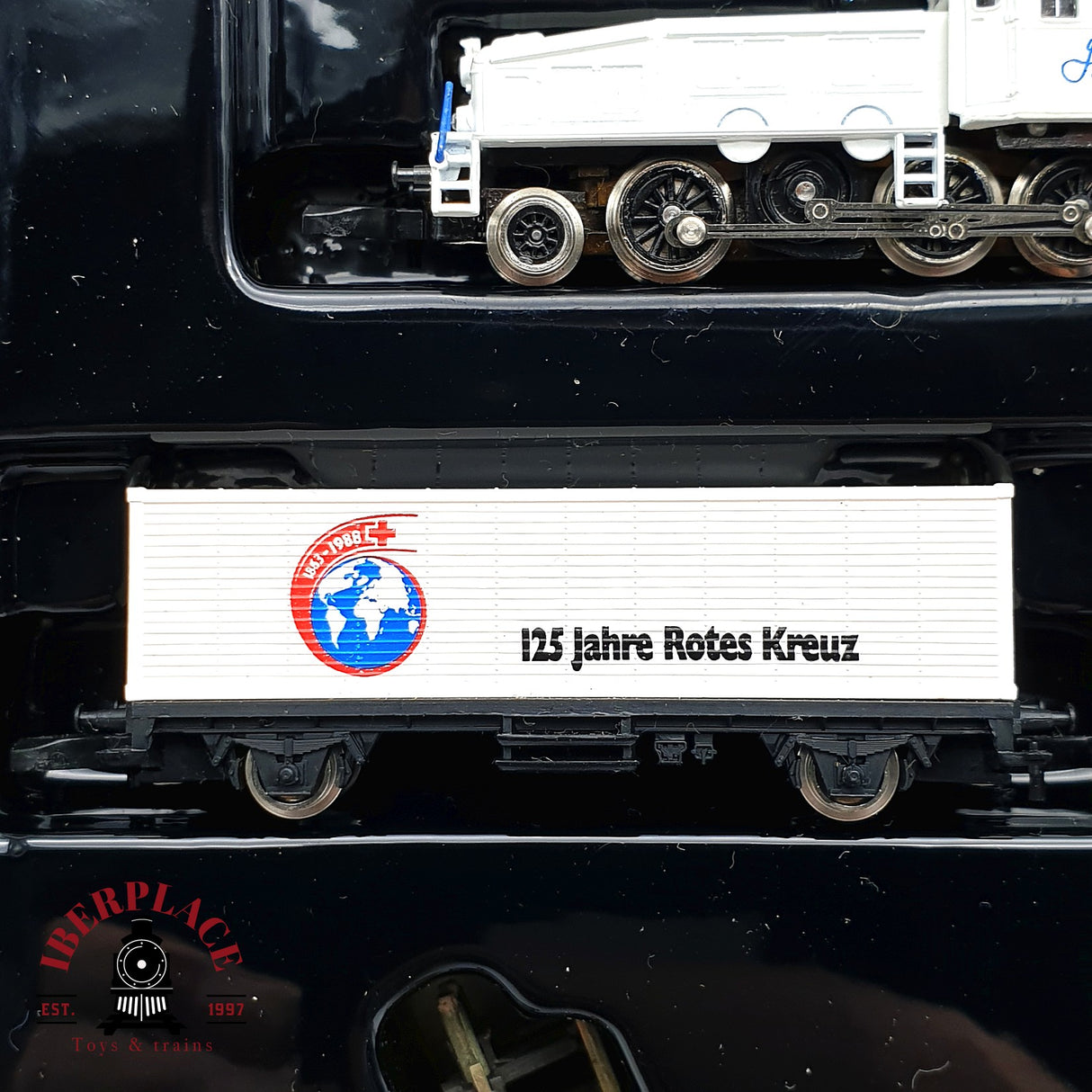 ♻️ 2 mano - Märklin 8114 set Locomotora 125 años cruz roja Z escala 1:220 EZ07