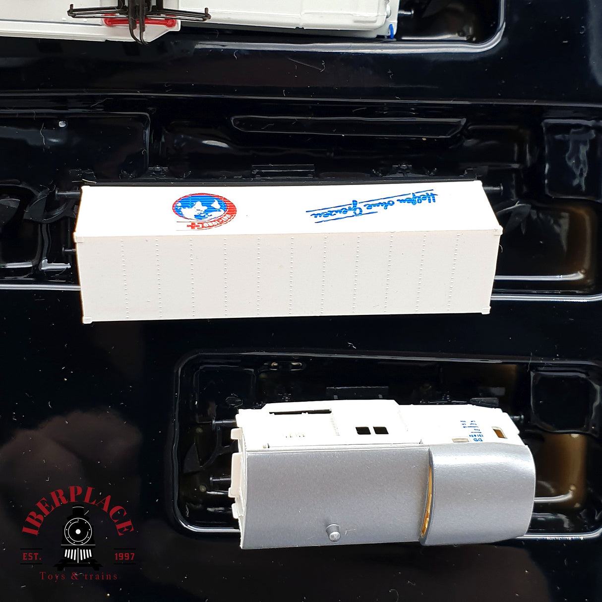 ♻️ 2 mano - Märklin 8114 set Locomotora 125 años cruz roja Z escala 1:220 EZ07