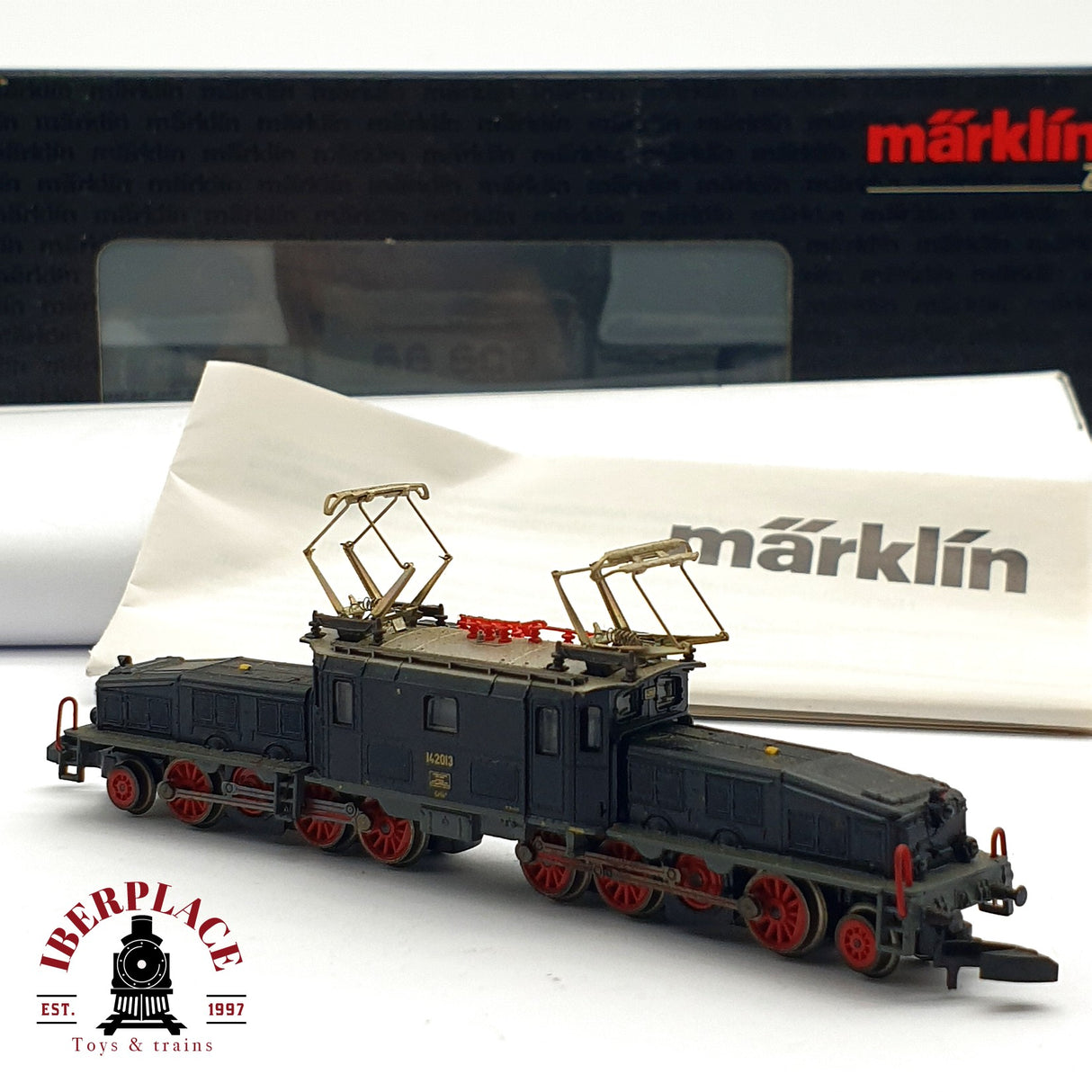 ♻️ 2 mano - Märklin 88561 Locomotora 142013 SBB Z escala 1:220 EZ07