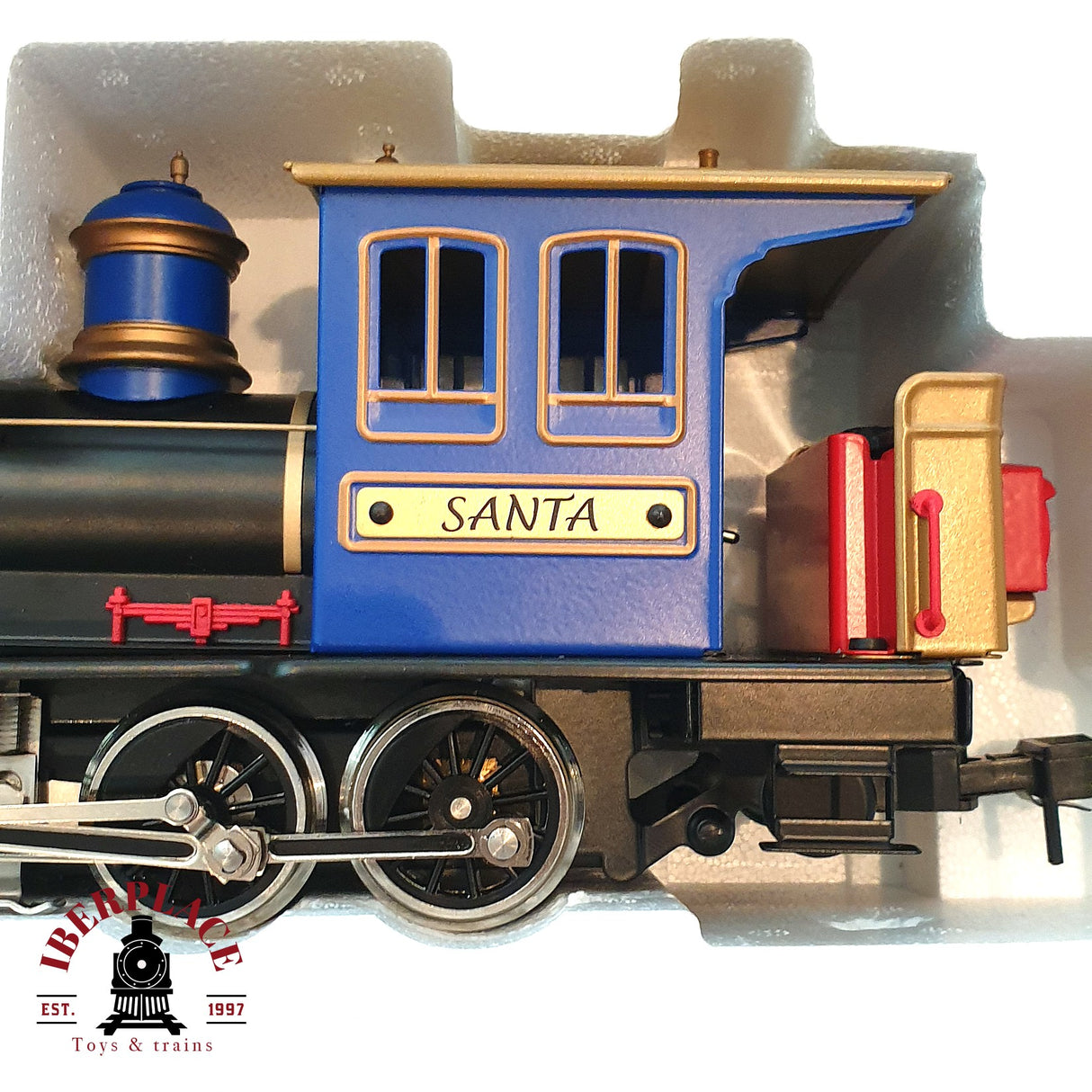 ♻️ 2 mano - Märklin 54415 Set Locomotora de navidad Santa Express Escala 1 A107