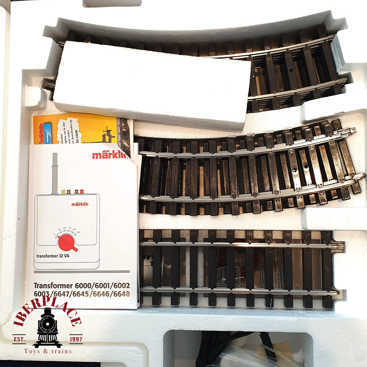 ♻️ 2 mano - Märklin 54415 Set Locomotora de navidad Santa Express Escala 1 A107