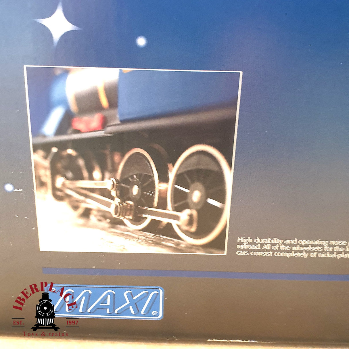 ♻️ 2 mano - Märklin 54415 Set Locomotora de navidad Santa Express Escala 1 A107