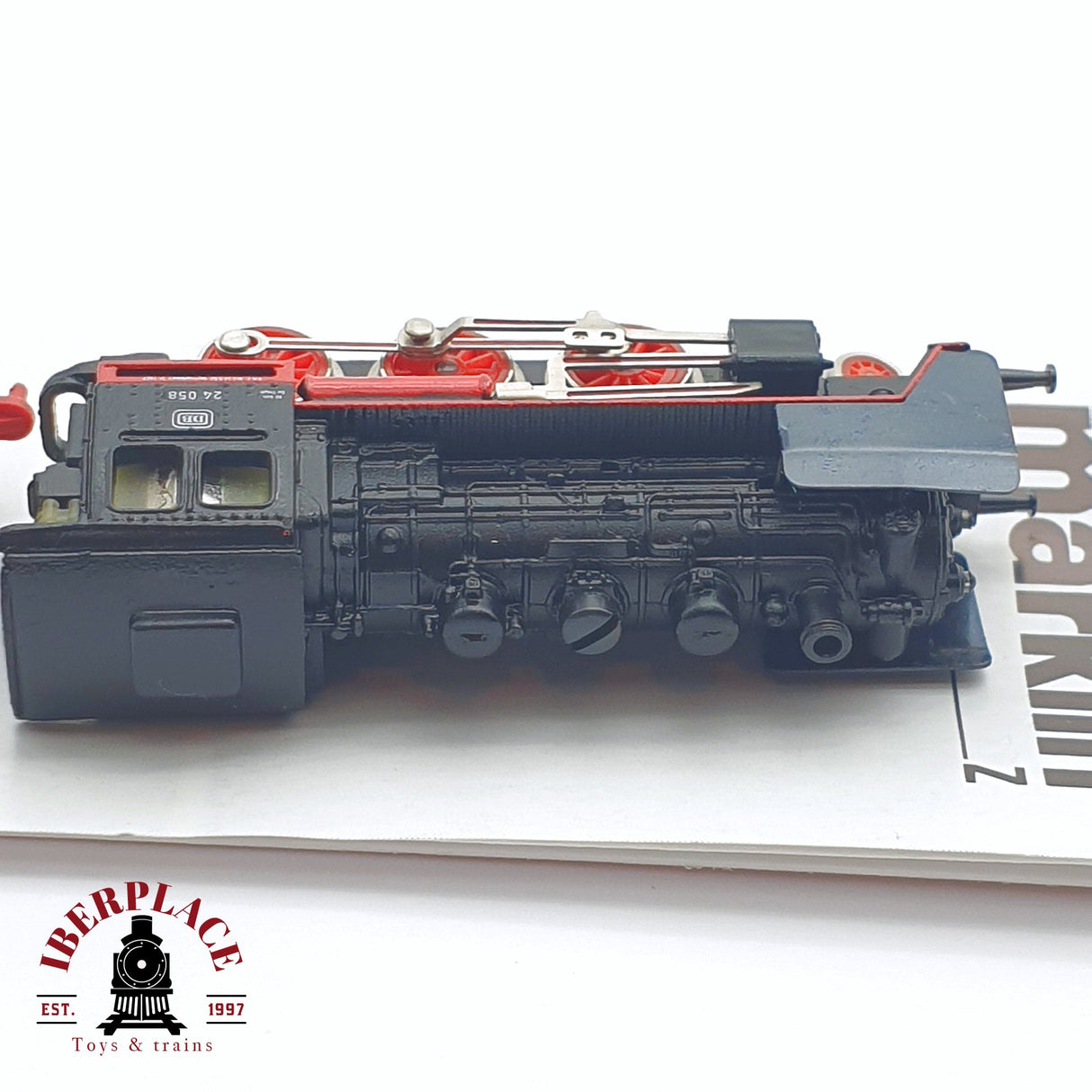♻️ 2 mano - Märklin 3x Locomotora BR 24 DB vagones mercancias DB Z escala 1:220 AN03
