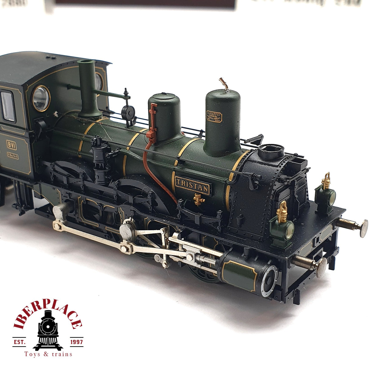 ♻️ 2 mano - Märklin 2680 Locomotora Digital Tristan con vitrina H0 escala 1:87 A107