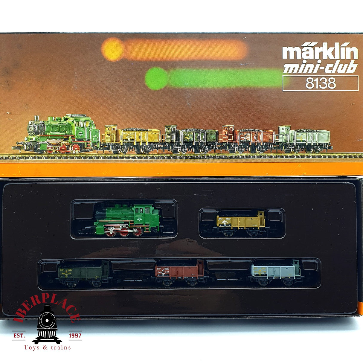 ♻️ 2 mano - Märklin 8138 set Locomotora E.V.B Anna 5 Z escala 1:220 EZ07