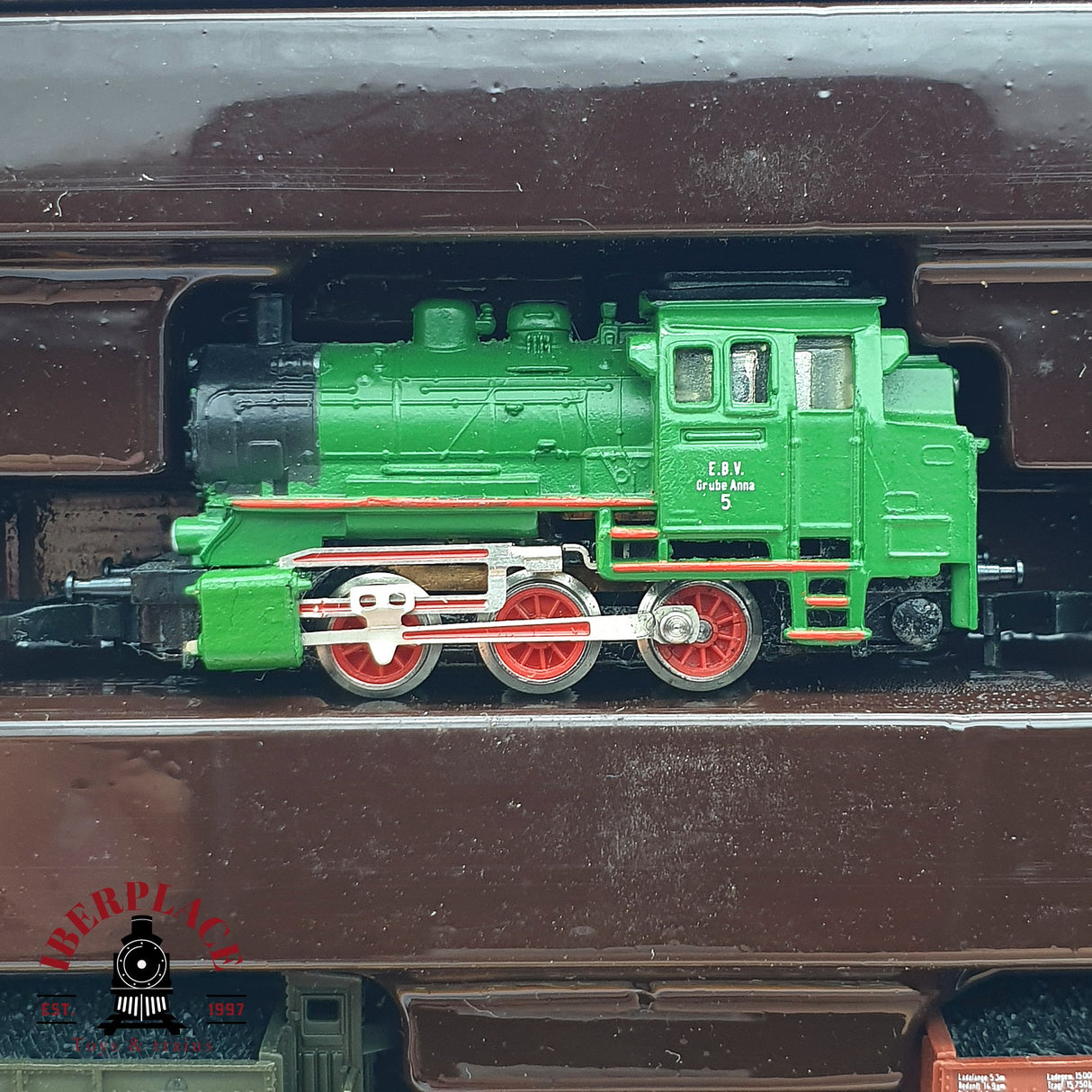 ♻️ 2 mano - Märklin 8138 set Locomotora E.V.B Anna 5 Z escala 1:220 EZ07