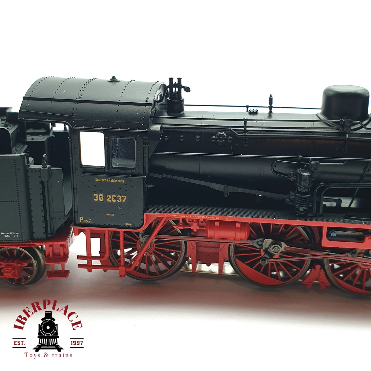 ♻️ 2 mano - Märklin 37039 Locomotora Digital BR 38 DR Con sonido H0 escala 1:87 A107