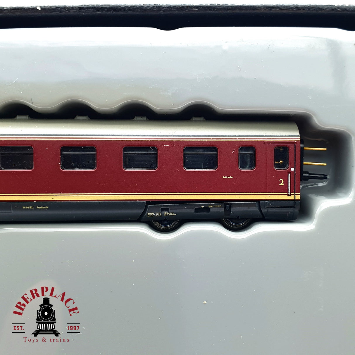 ♻️ 2 mano - Märklin 88720 set Locomotora VT 08 502 DB Z escala 1:220 EZ07