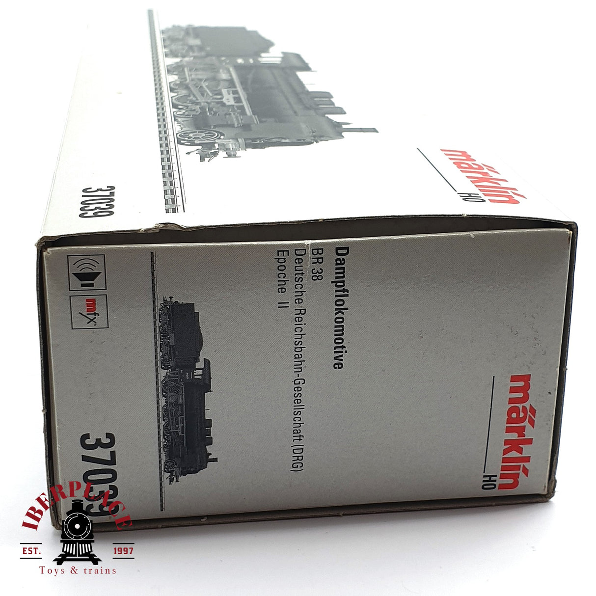 ♻️ 2 mano - Märklin 37039 Locomotora Digital BR 38 DR Con sonido H0 escala 1:87 A107
