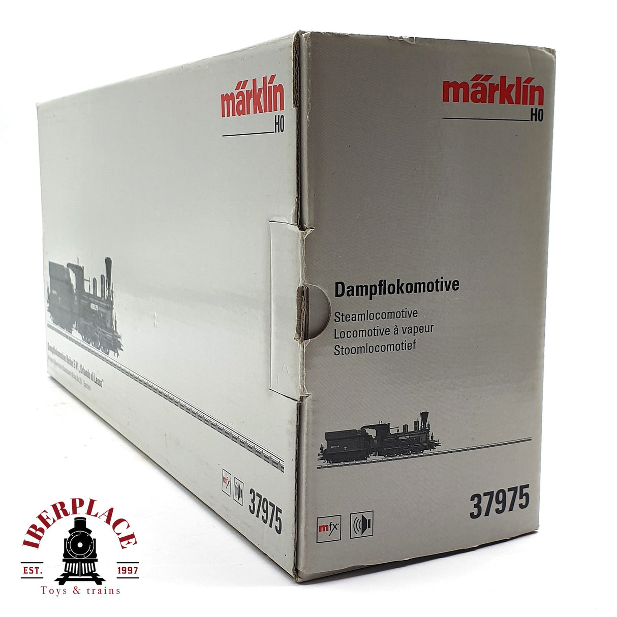 ♻️ 2 mano - Märklin 37975 Locomotora Digital K.Bay.Sts.B Con sonido H0 escala 1:87 A107