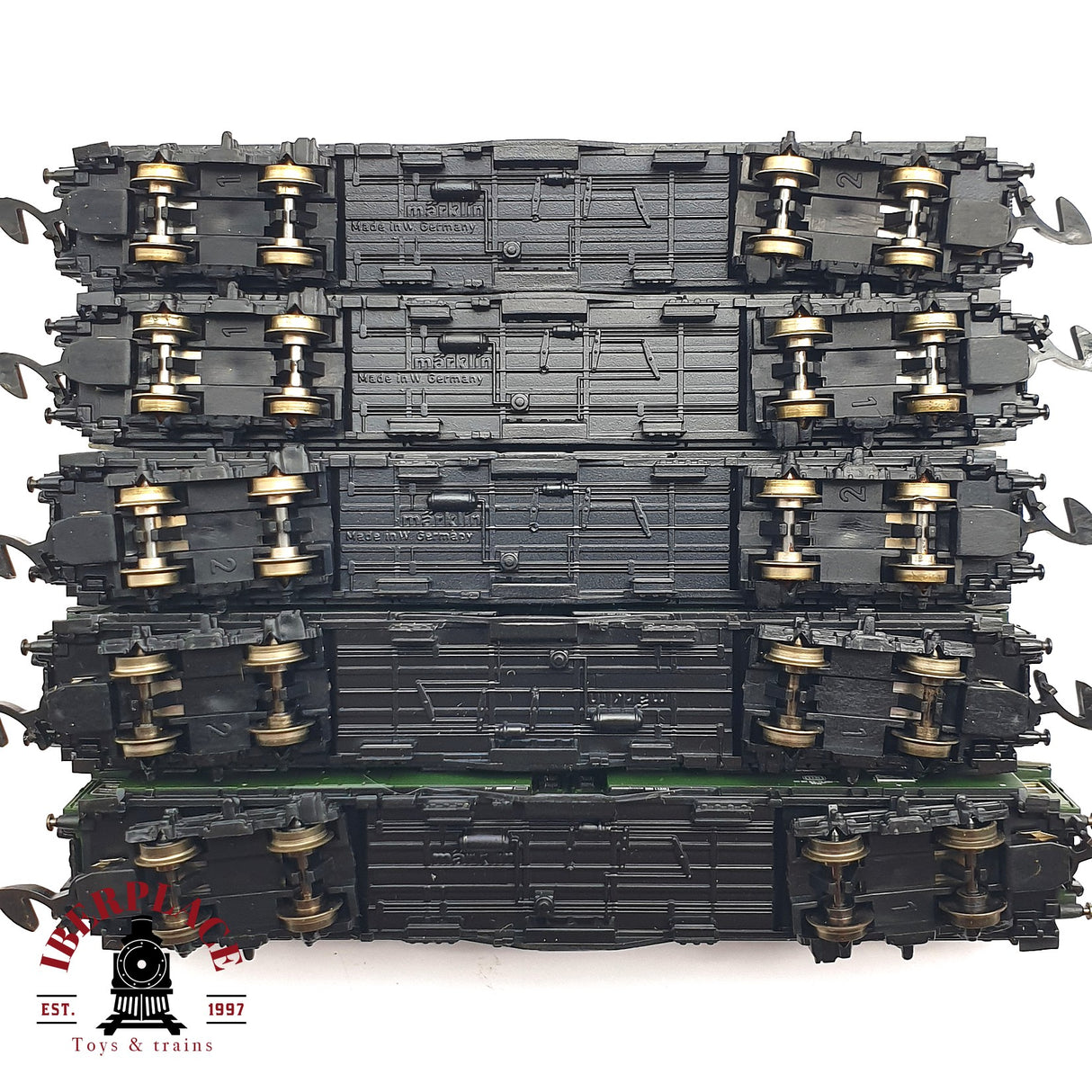 ♻️ 2 mano - Märklin 5x vagones pasajero calses 1-2 Z escala 1:220 EZ07