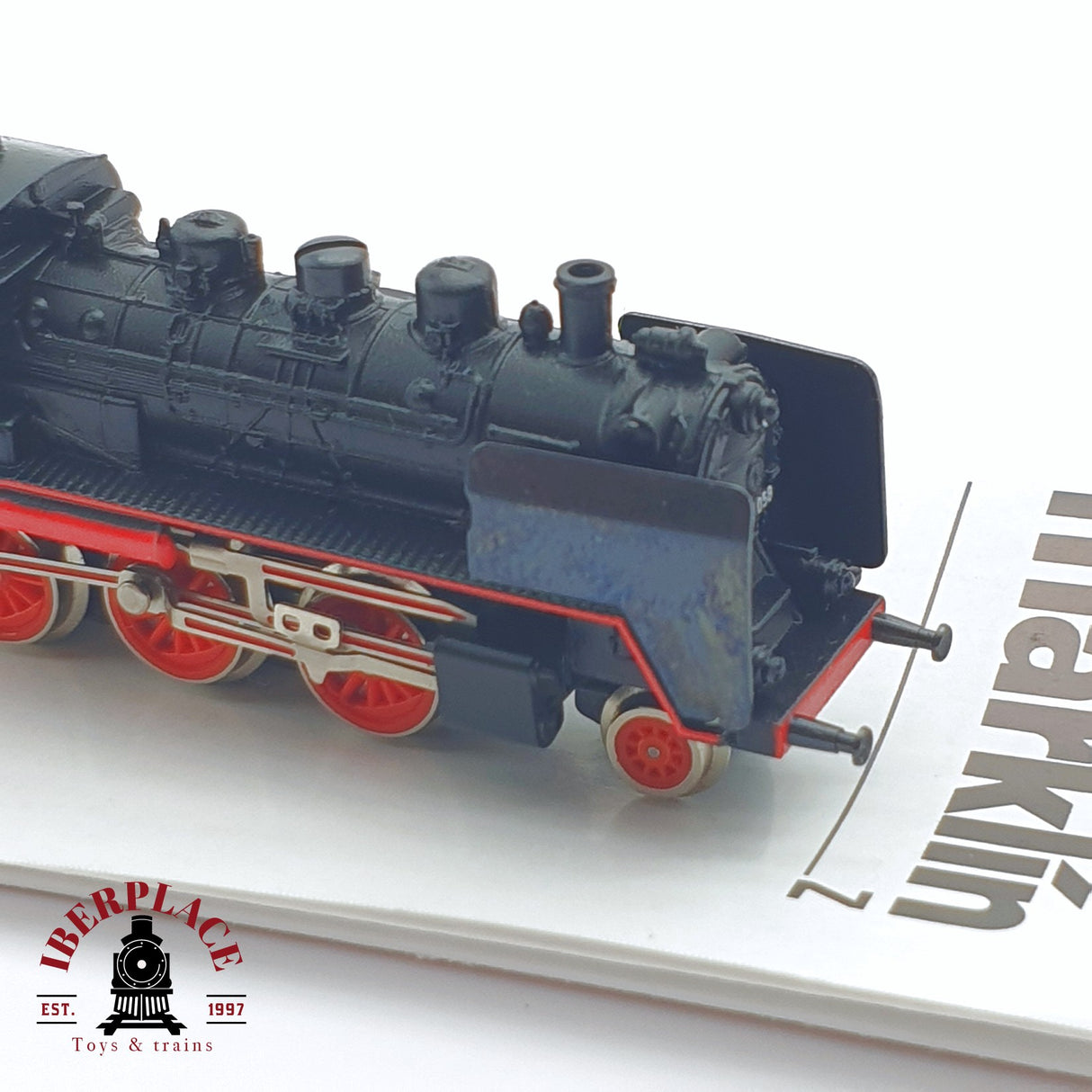 ♻️ 2 mano - Märklin 3x Locomotora BR 24 DB vagones mercancias DB Z escala 1:220 AN03