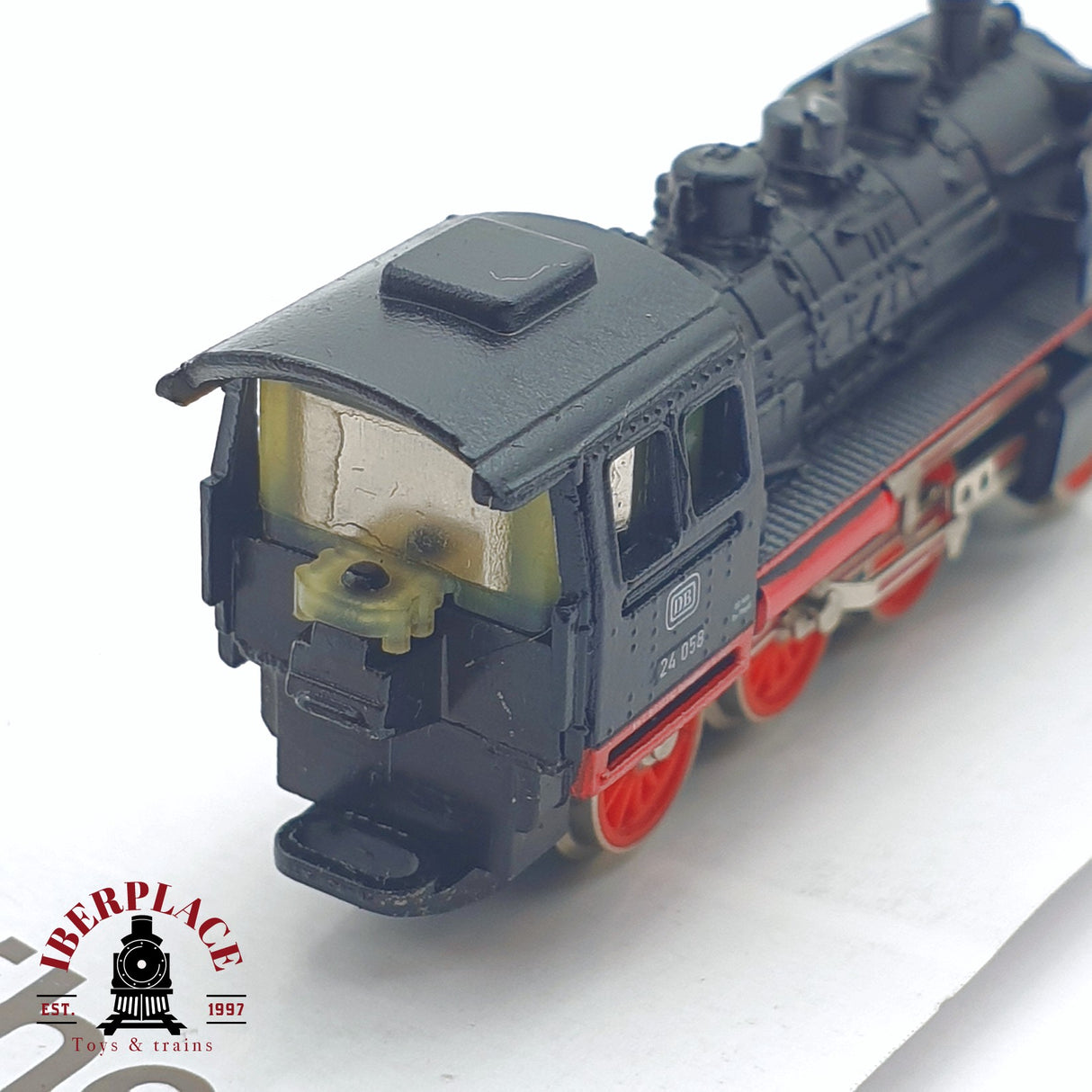 ♻️ 2 mano - Märklin 3x Locomotora BR 24 DB vagones mercancias DB Z escala 1:220 AN03