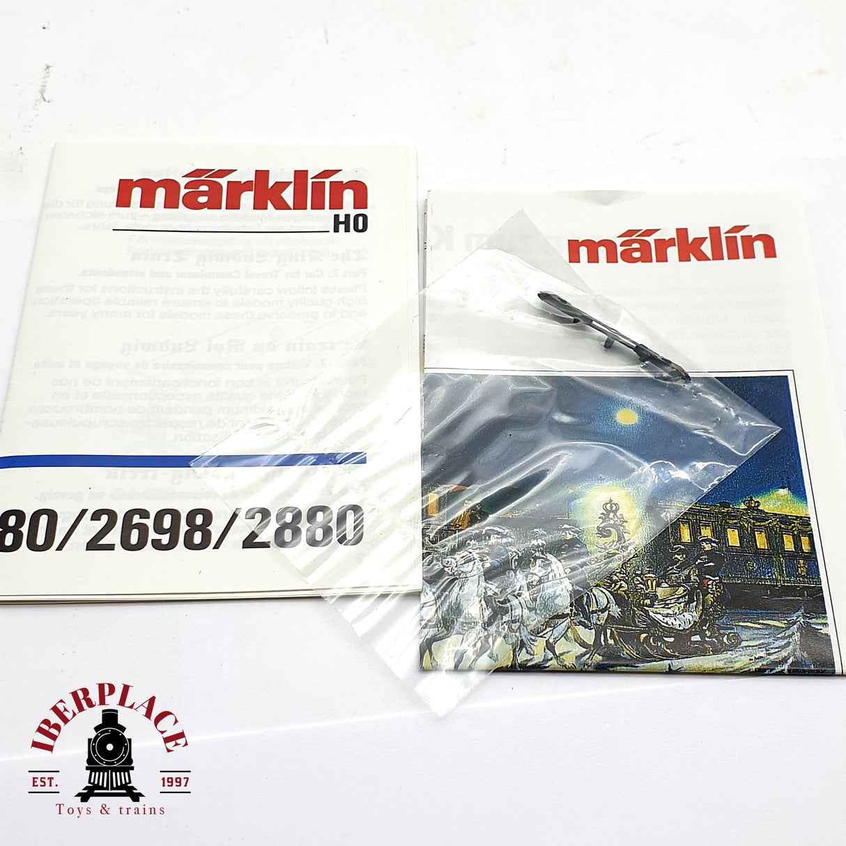 ♻️ 2 mano - Märklin 2680 Digital Coche Reise Commissär pieza 2 H0 escala 1:87 A107