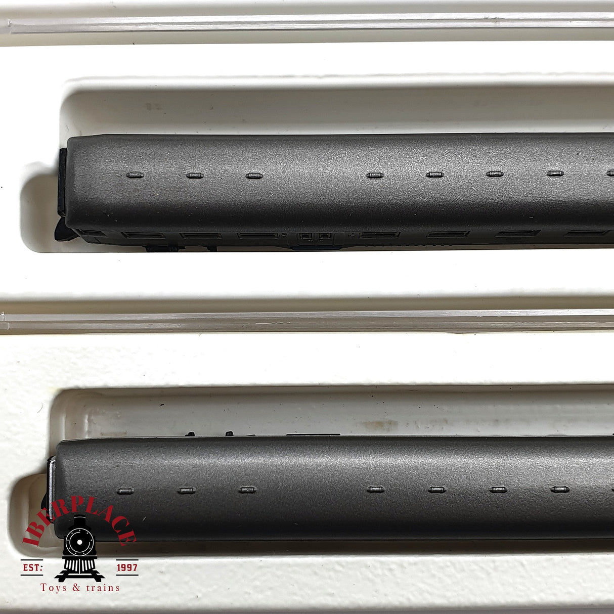 ♻️ 2 mano - Märklin 4x vagones pasajero clases 1-2 silver DB Z escala 1:220 EZ07