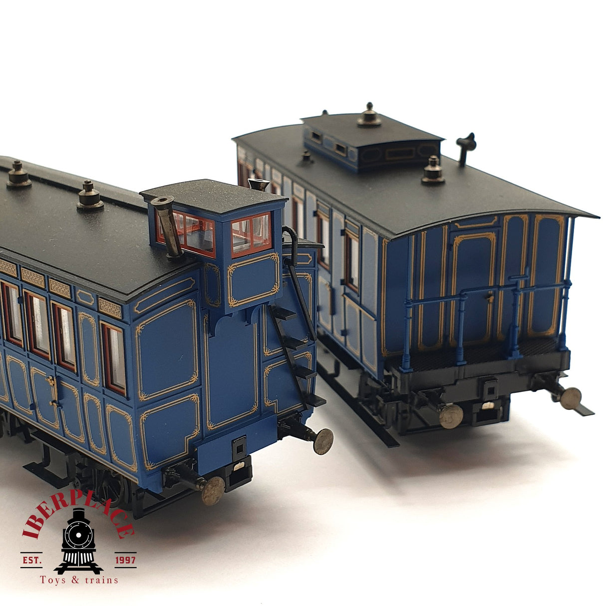 ♻️ 2 mano - Märklin 4396 Digital Dos coches pasajeros servicio de cocina H0 escala 1:87 A107