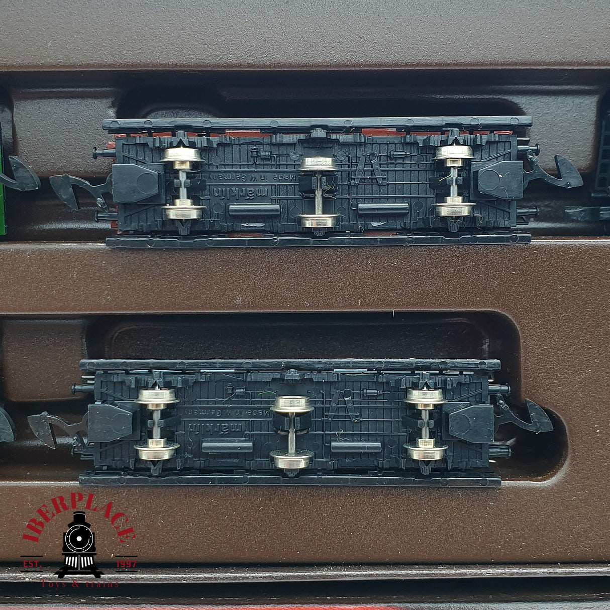 ♻️ 2 mano - Märklin 8104 set Locomotora K.P.E.V 7777 Z escala 1:220 EZ07