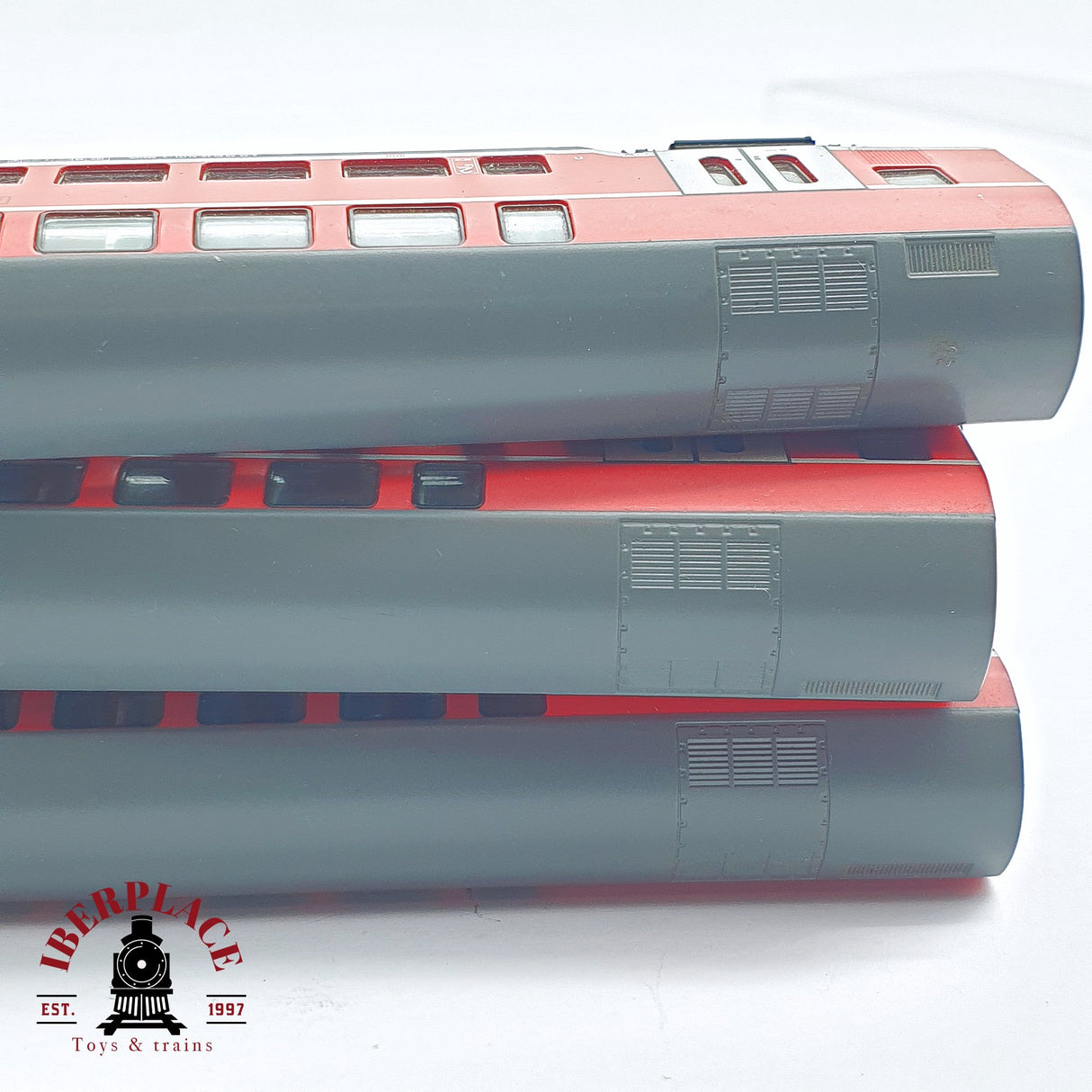 ♻️ 2 mano - 3x Fleischmann vagones de doble piso Regio DB N escala 1:160 AN03