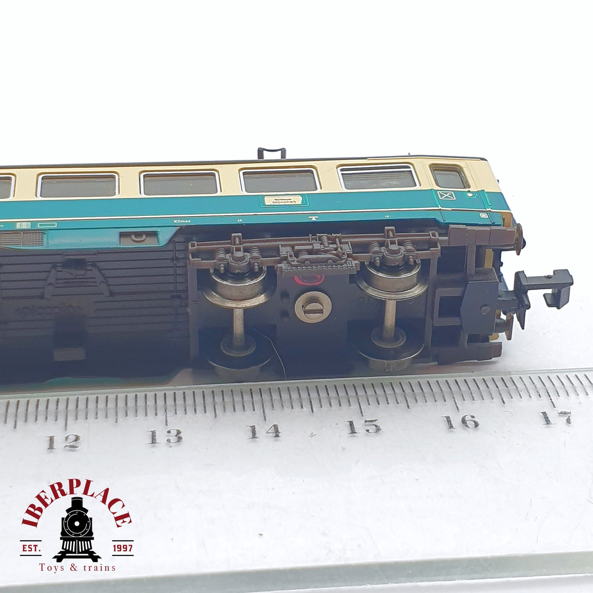 ♻️ 2 mano - Fleischmann vagón pasajeros quick pick DB N escala 1:160 AN03