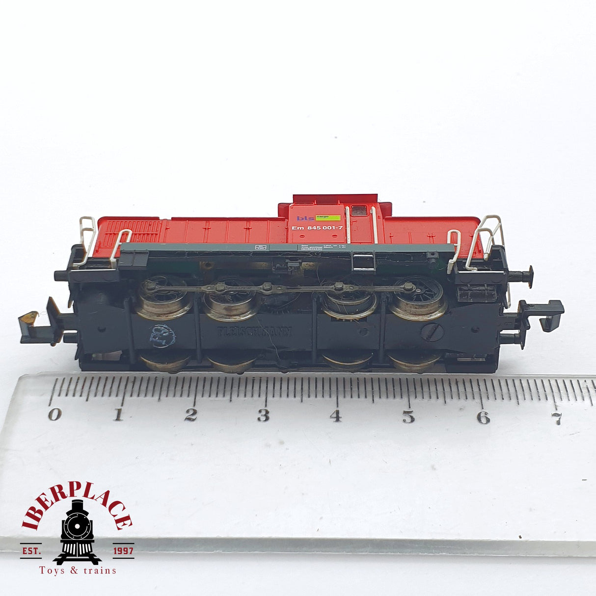 💡♻️ 2 mano - Restaurar Fleischmann Locomotora Bls Cargo N escala 1:160 AN03
