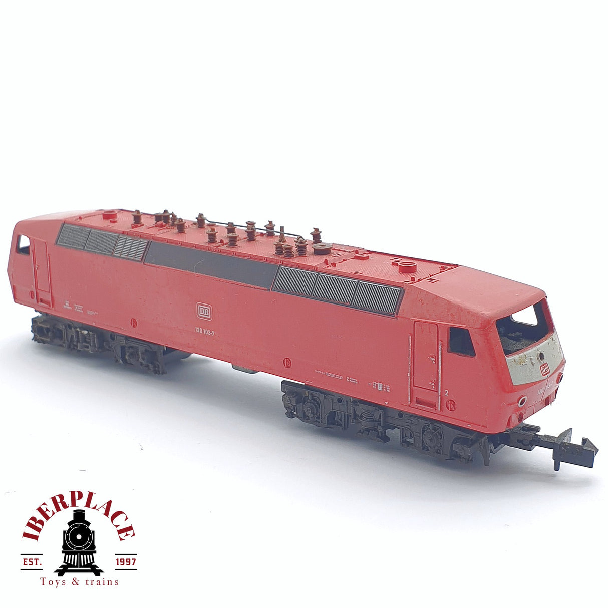 💡♻️ 2 mano - Restaurar Fleischmann Locomotora BR 120 DB N escala 1:160 AN03