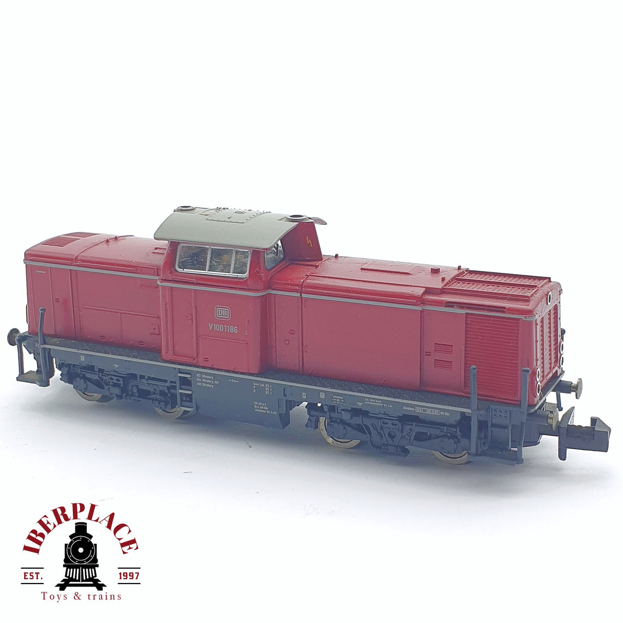 💡♻️ 2 mano - Restaurar Fleischmann Locomotora BR V100 DB N escala 1:160 AN03