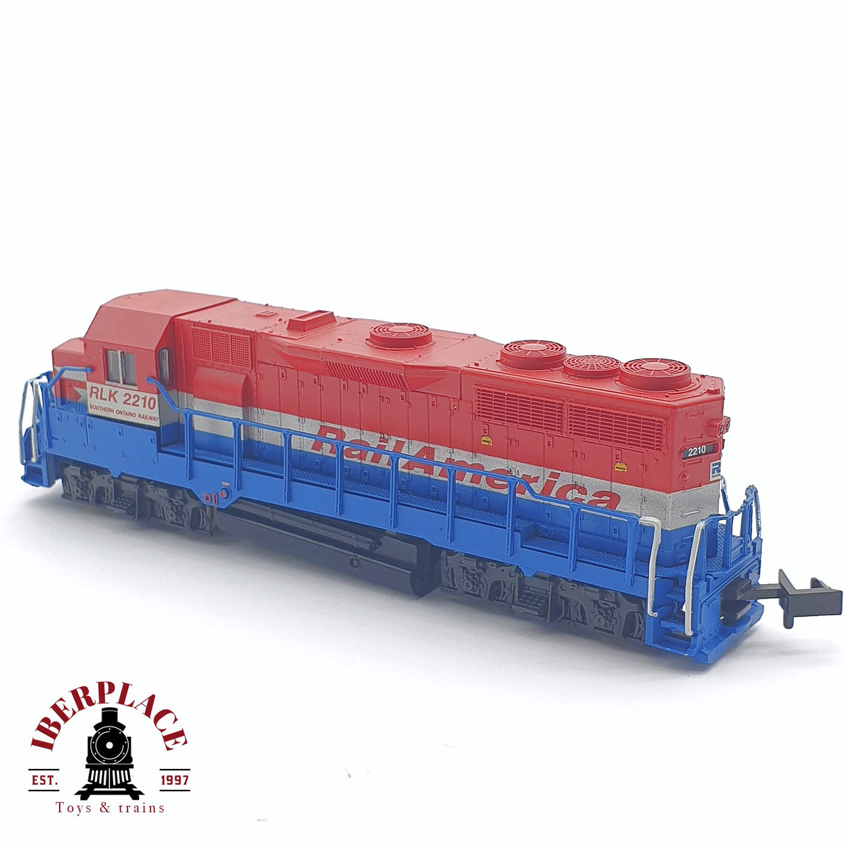 💡♻️ 2 mano - Restaurar KATO locomotora RLK Rail América N escala 1:160 AN03