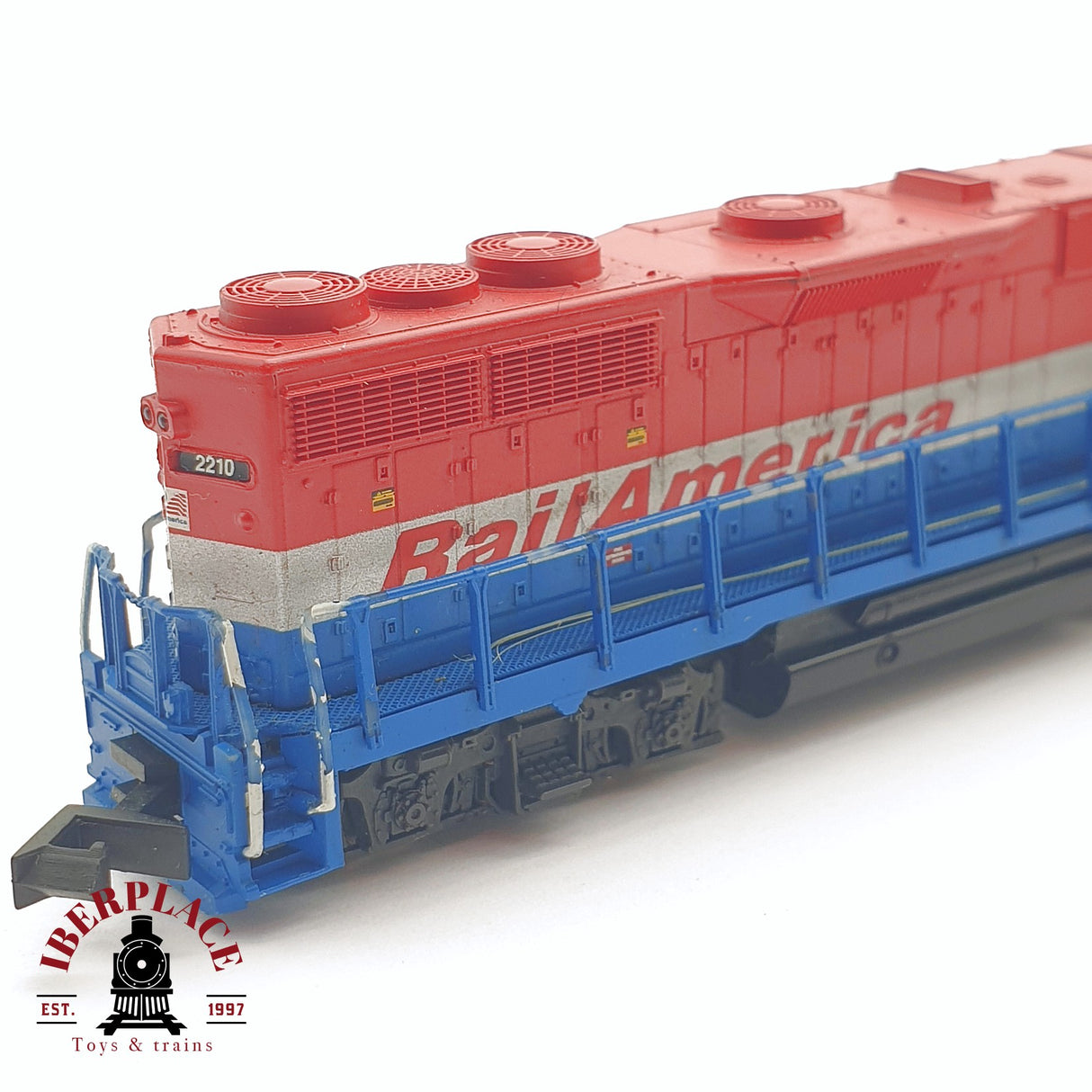 💡♻️ 2 mano - Restaurar KATO locomotora RLK Rail América N escala 1:160 AN03