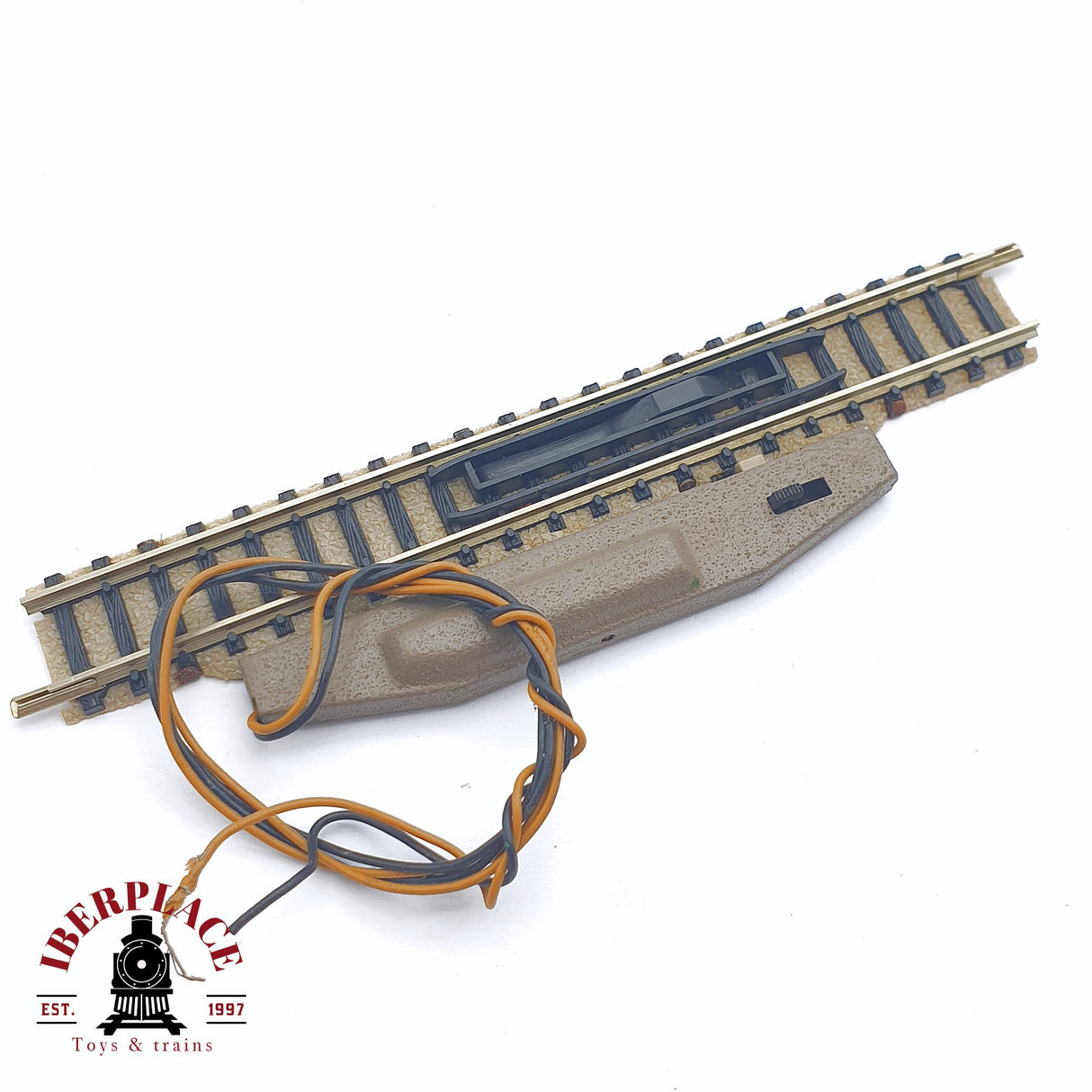 ♻️ 2 mano - Fleischmann 9114 vía de desenganche eléctrico N escala 1:160 AN03 1/3