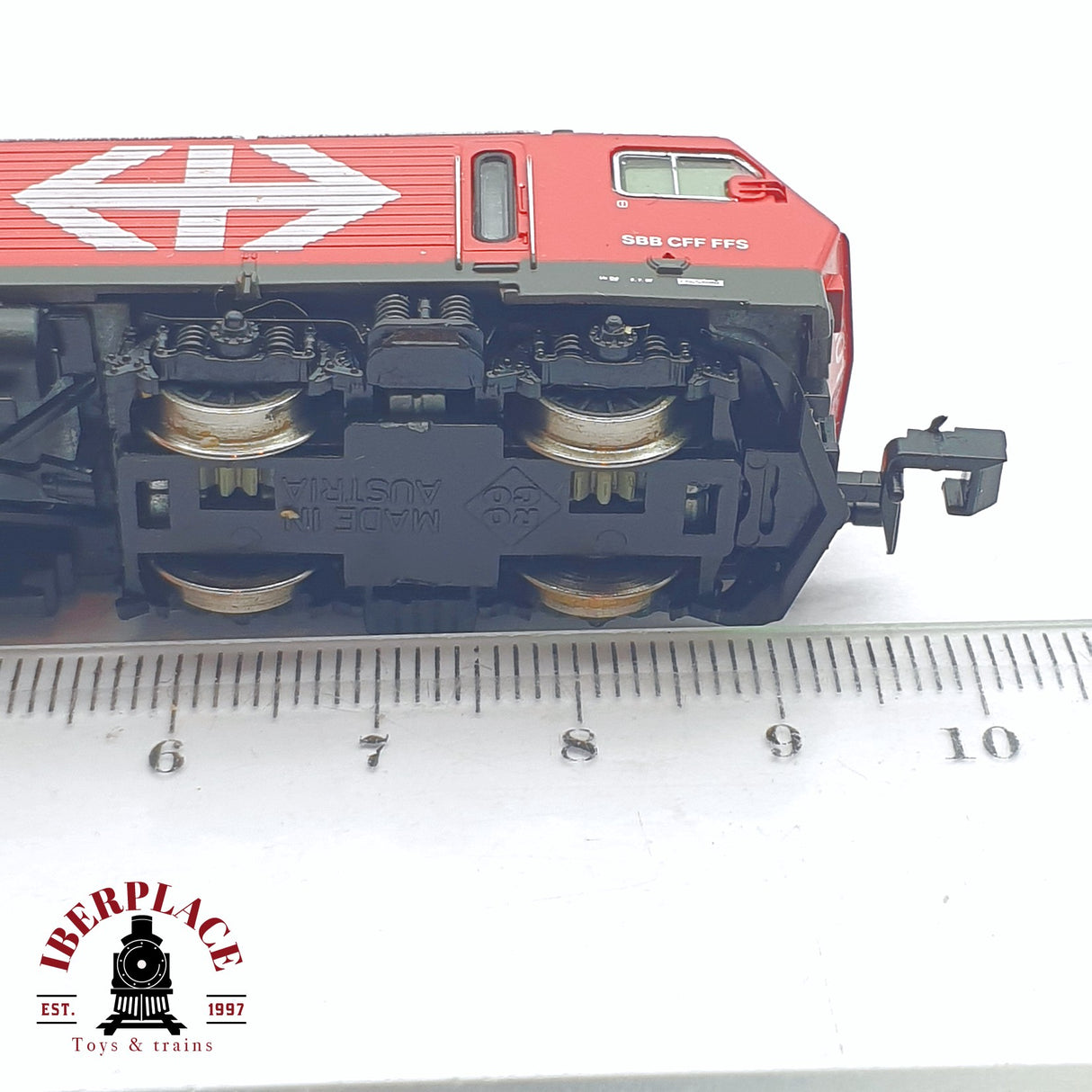 💡♻️ 2 mano - Roco 02166B Locomotora 10103 SBB N escala 1:160 AN03