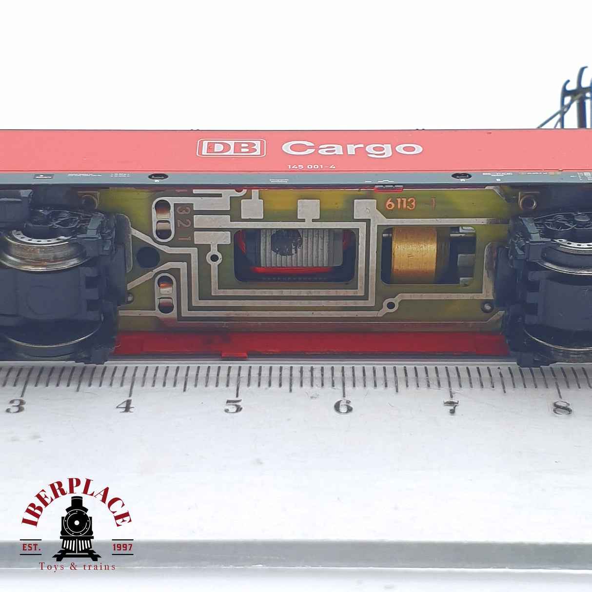 💡♻️ 2 mano - Fleischmann 7355K Locomotora BR 145 DB cargo N escala 1:160 AN03