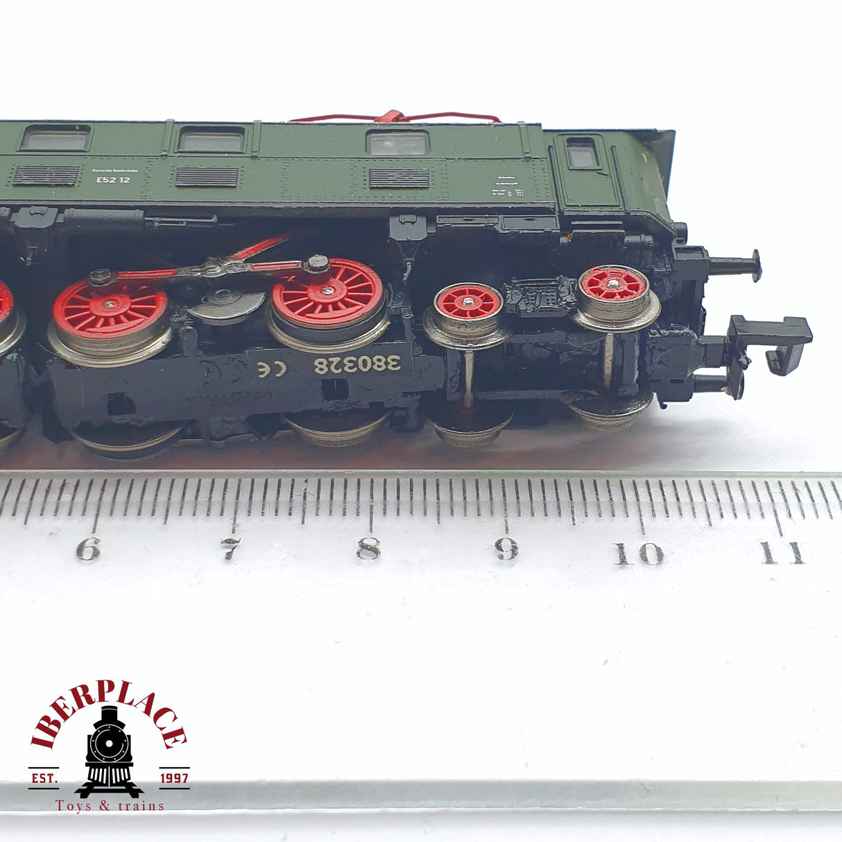 ♻️ 2 mano - Minitrix 12410 Locomotora E52 12 DB N escala 1:160 AN03